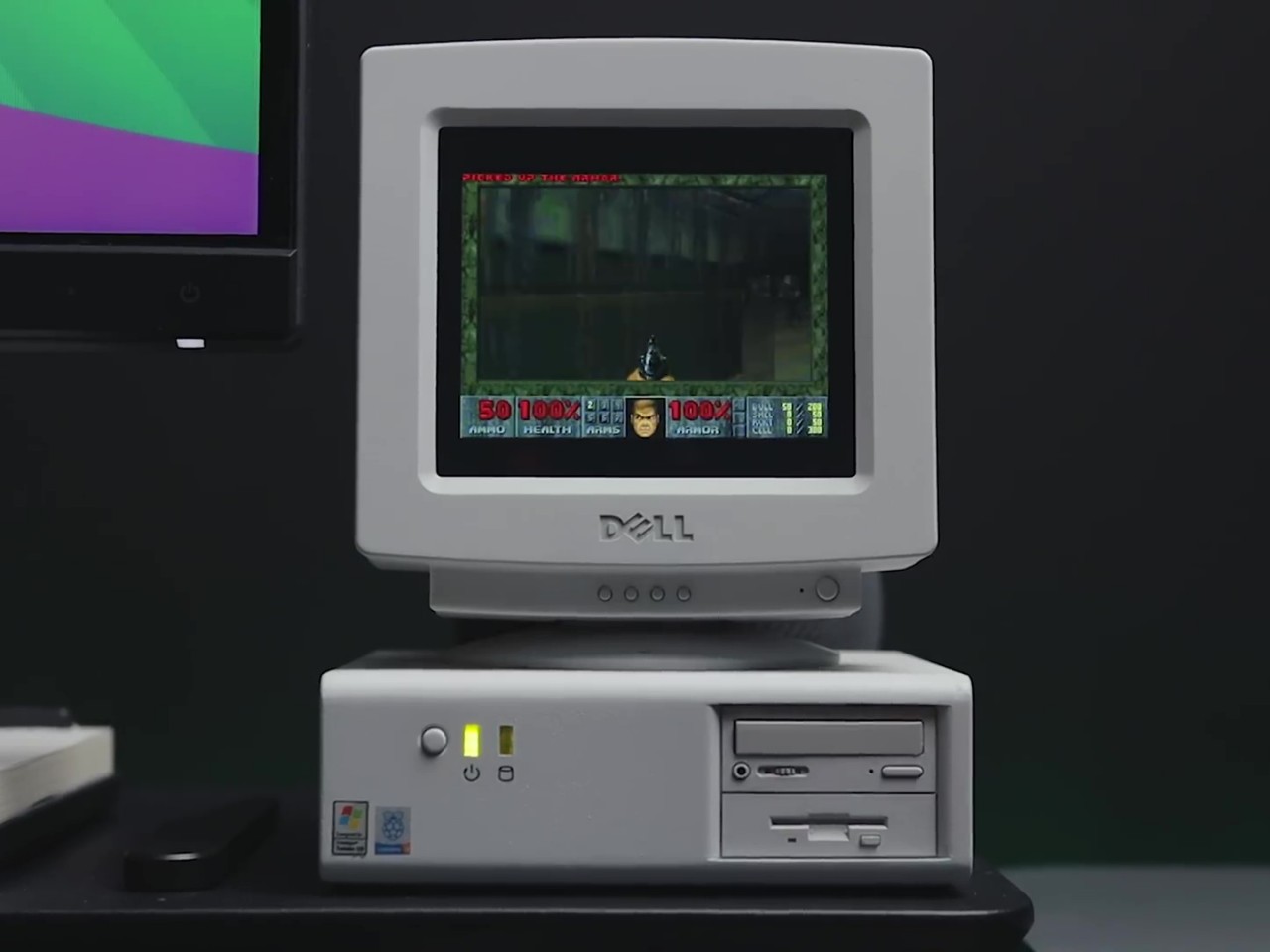 computer，Mini version，retro，Retro，Windows XP，