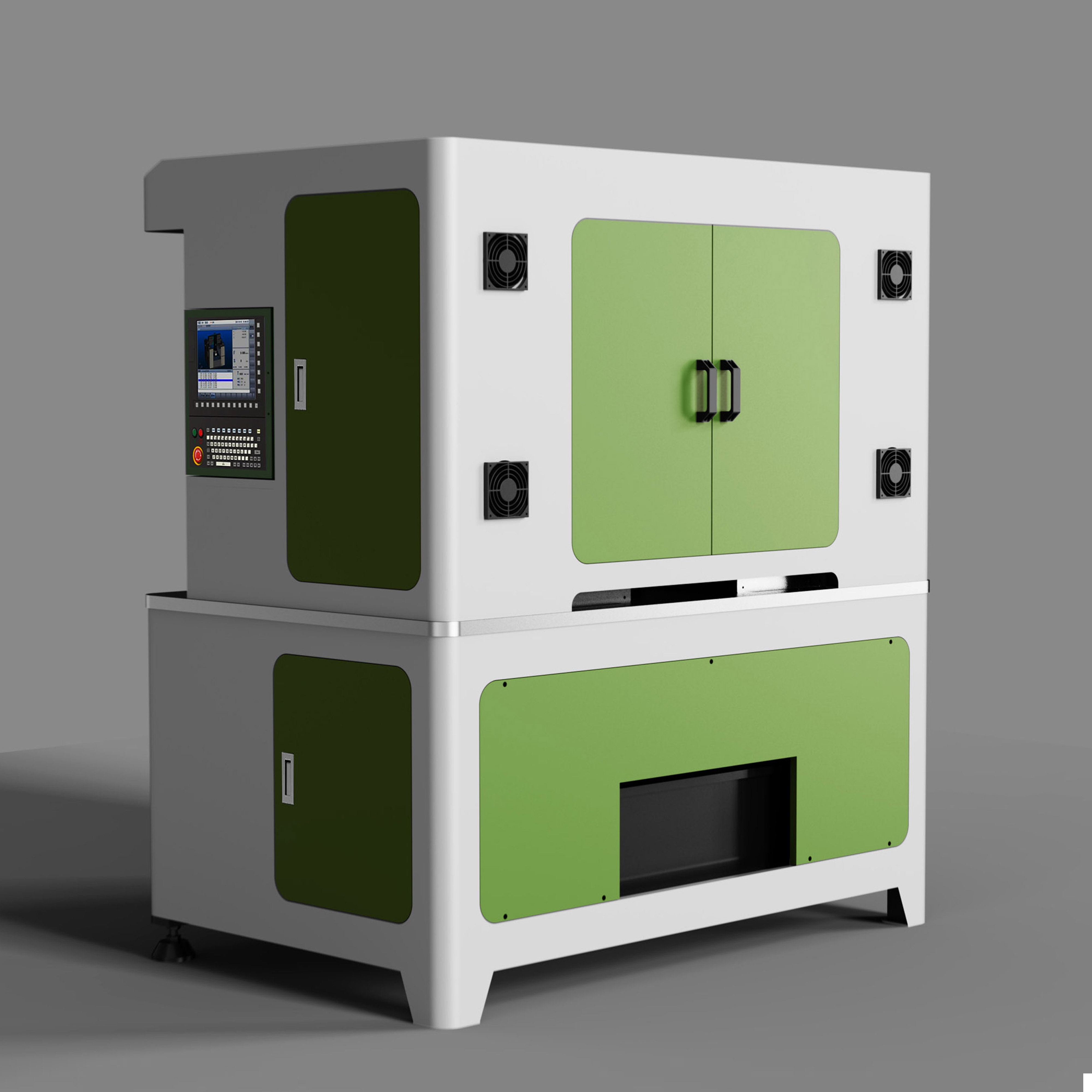 double-station grinding machine，polish，grinding machine，sheet metal，automation equipment ，Sheet metal design，Appearance design，machine design，