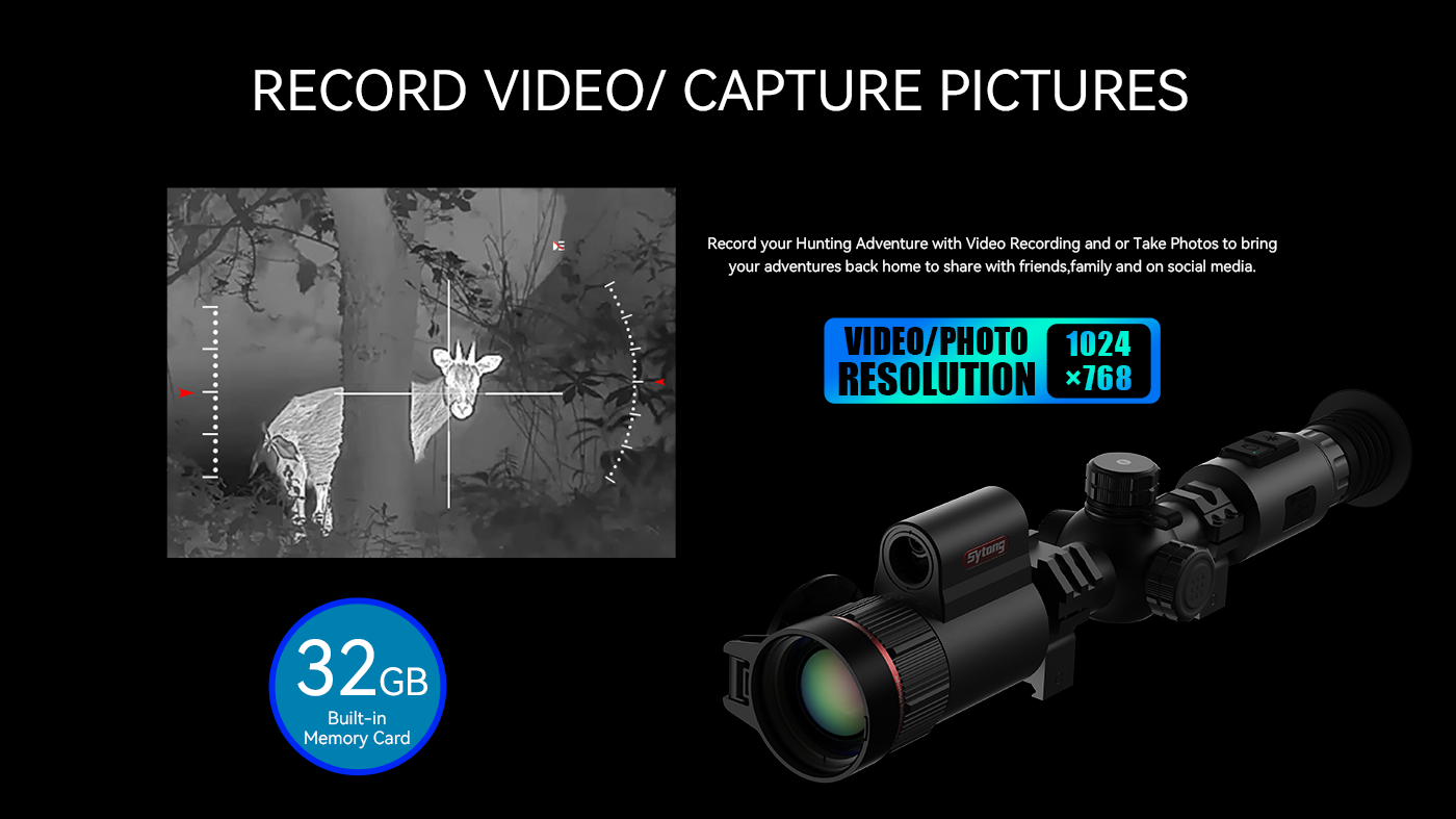 thermal imaging, scope, telescope, outdoor, hunting，