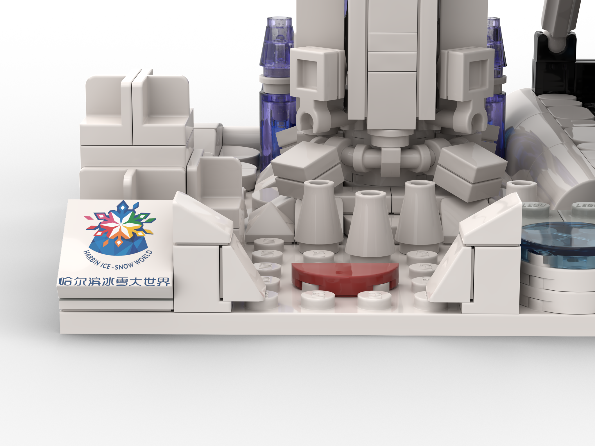 Building blocks，Model，Toys，scene，