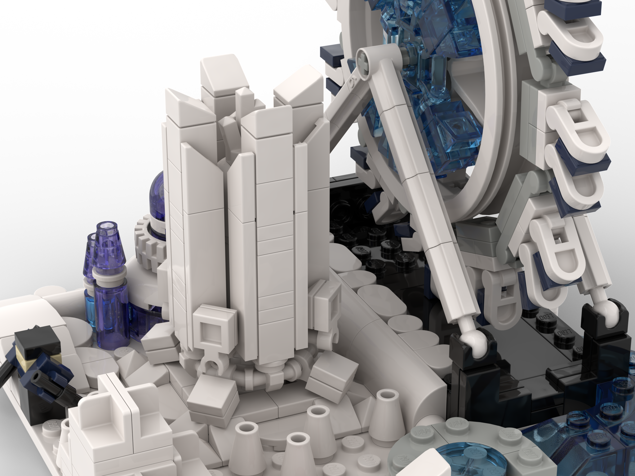 Building blocks，Model，Toys，scene，