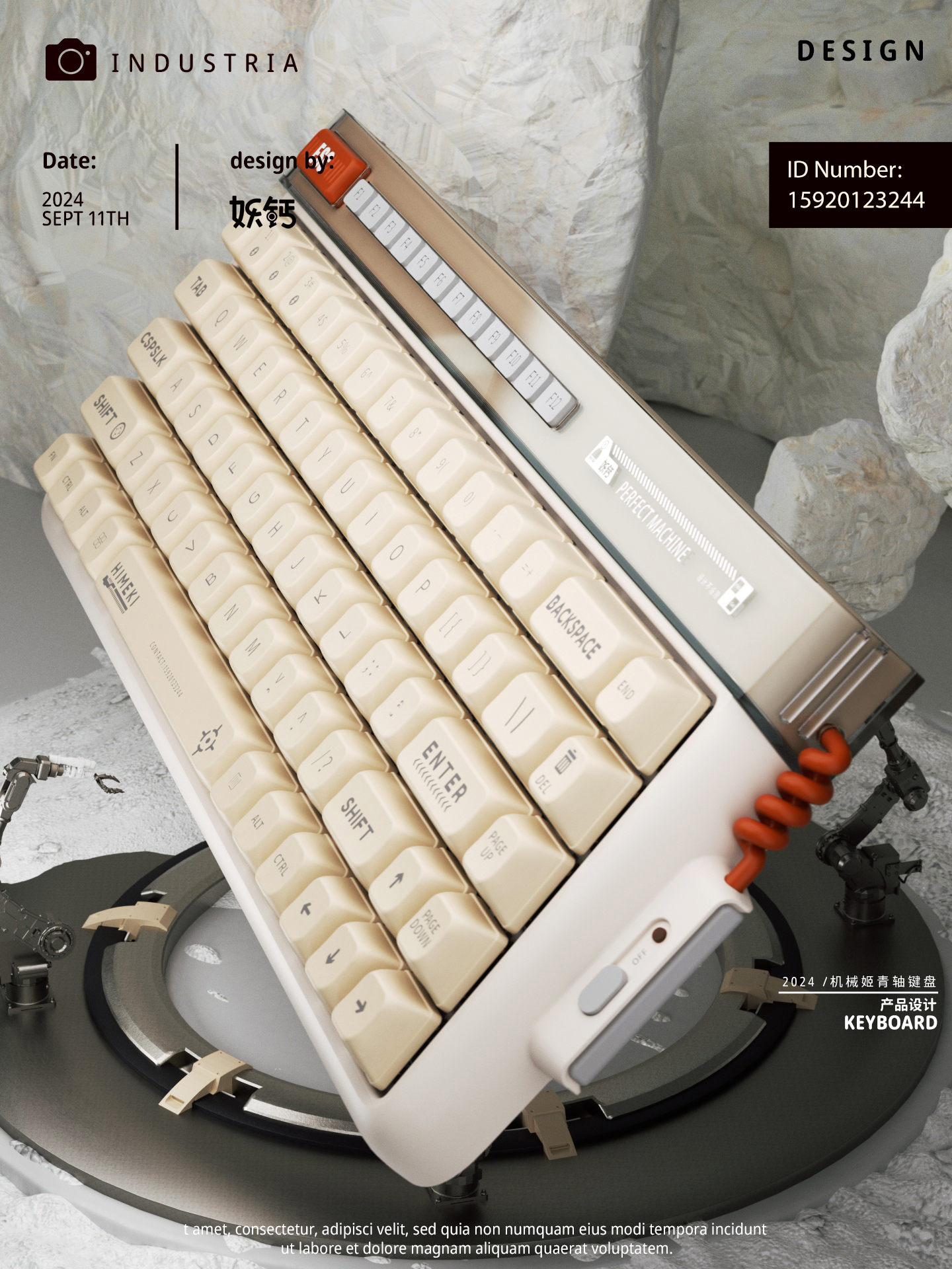 Mechanical keyboard，Green Shaft，