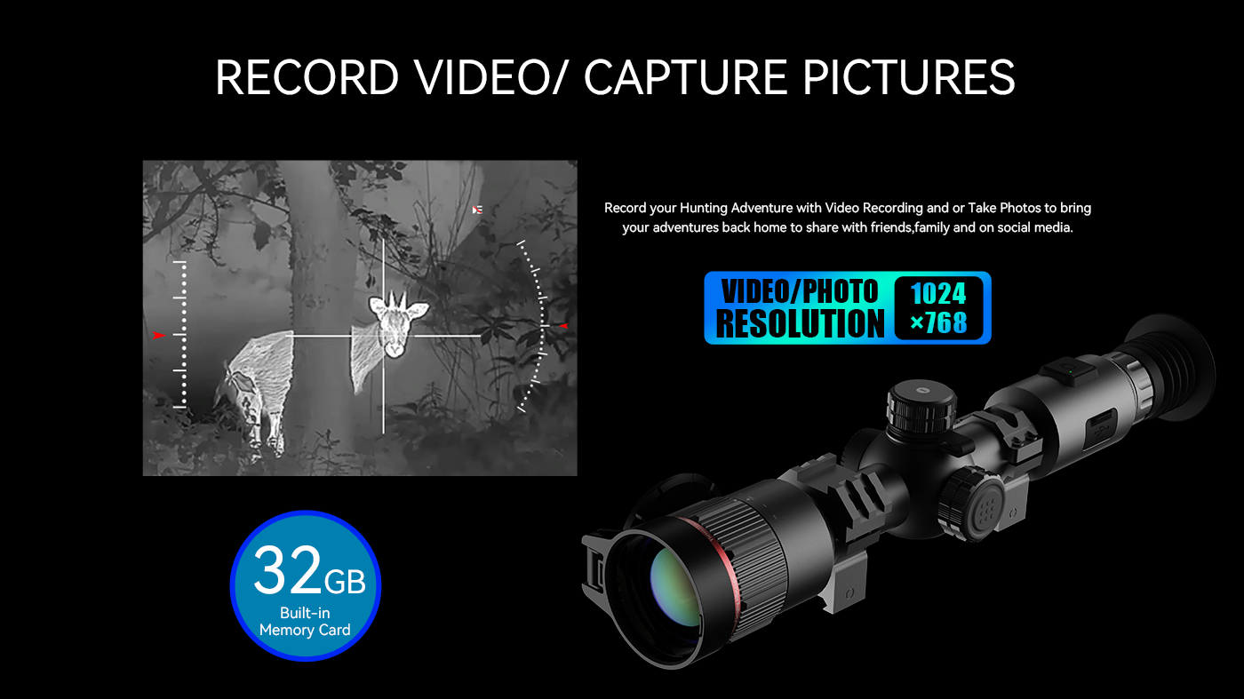 thermal imaging, outdoor, hunting, hunter, telescope, scope，