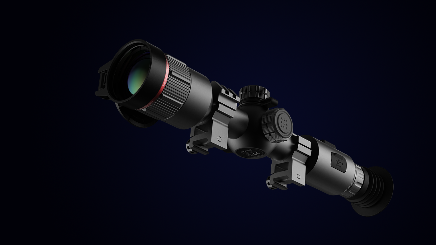 thermal imaging, outdoor, hunting, hunter, telescope, scope，