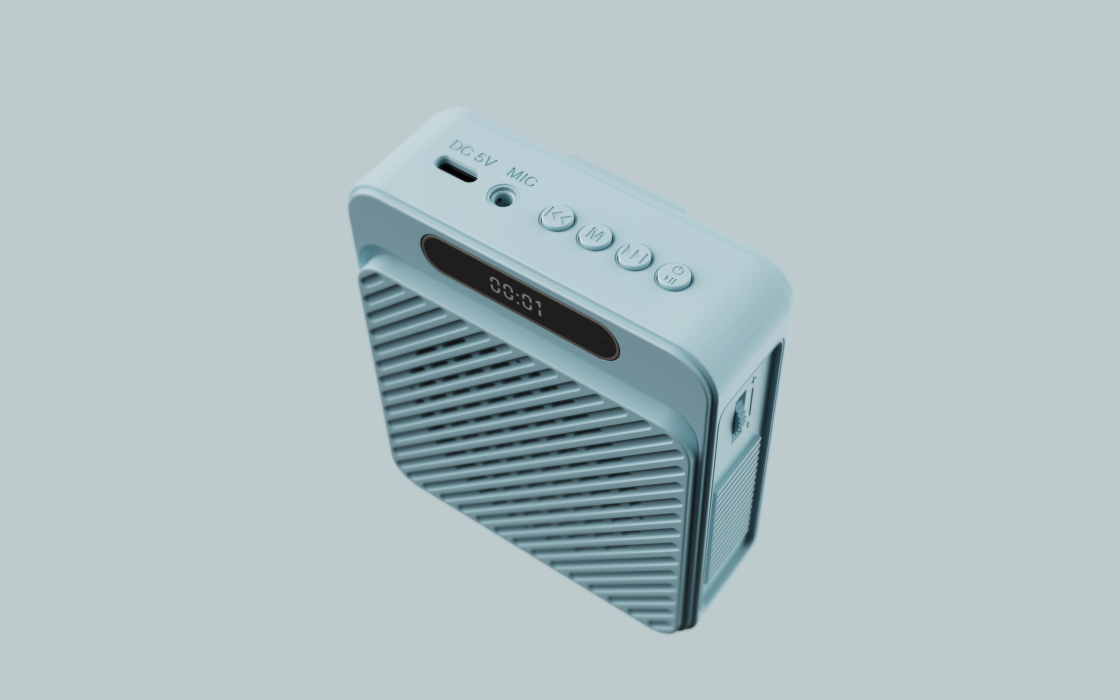 Loudspeaker, Bluetooth speaker, simple style，