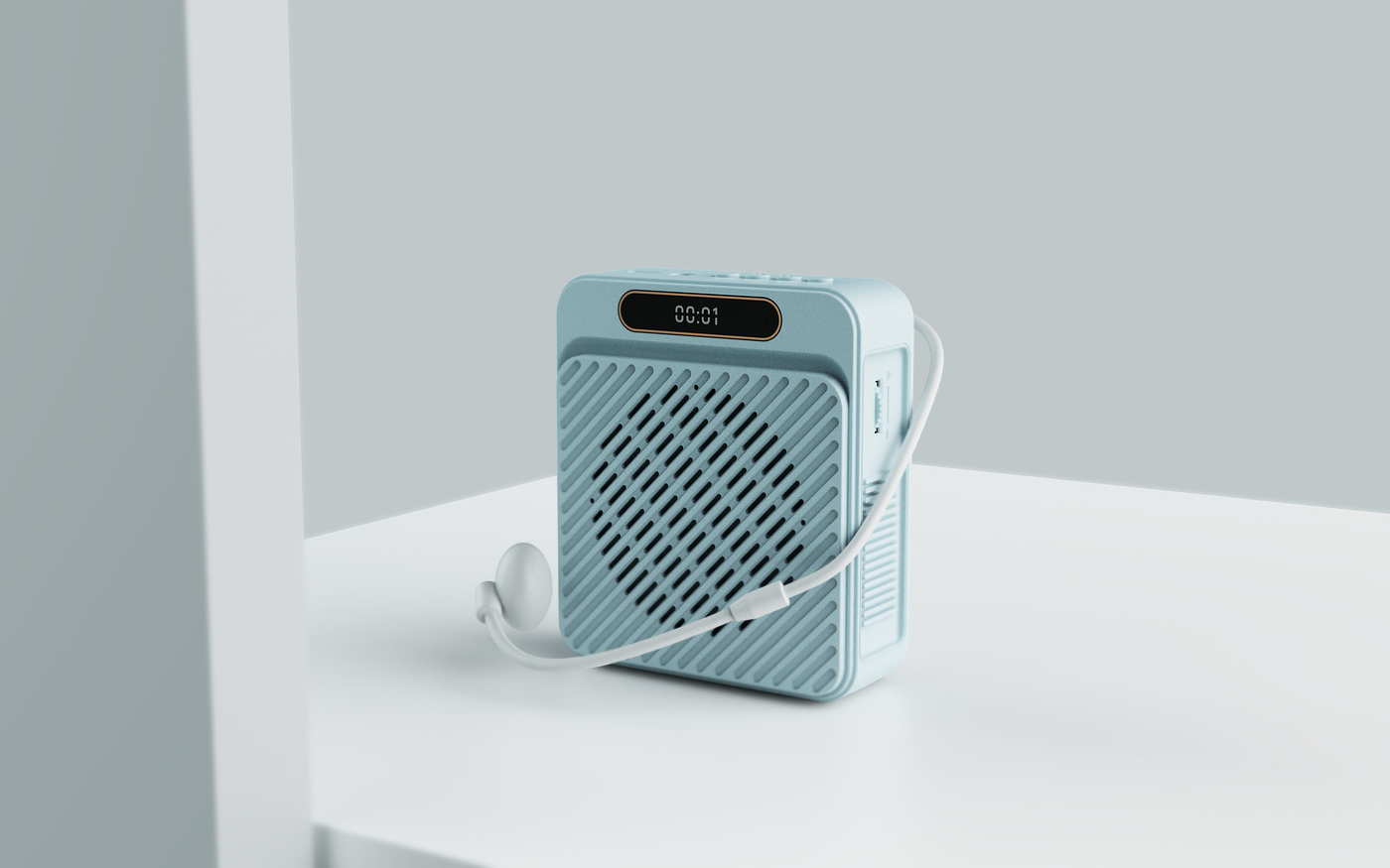 Loudspeaker, Bluetooth speaker, simple style，