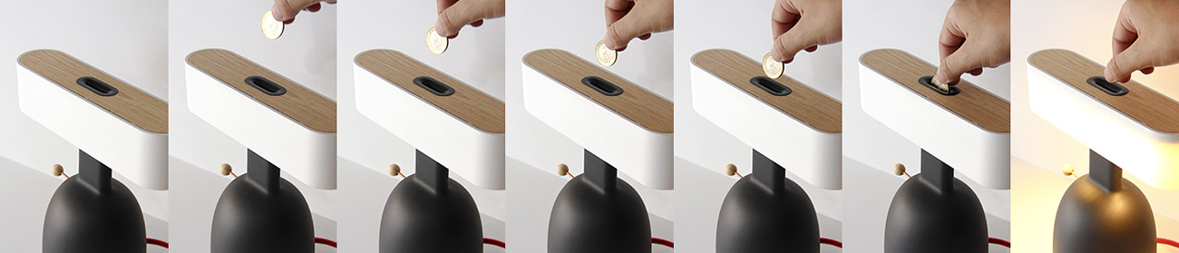 Dina lamp，Table lamp design，activation，capital，