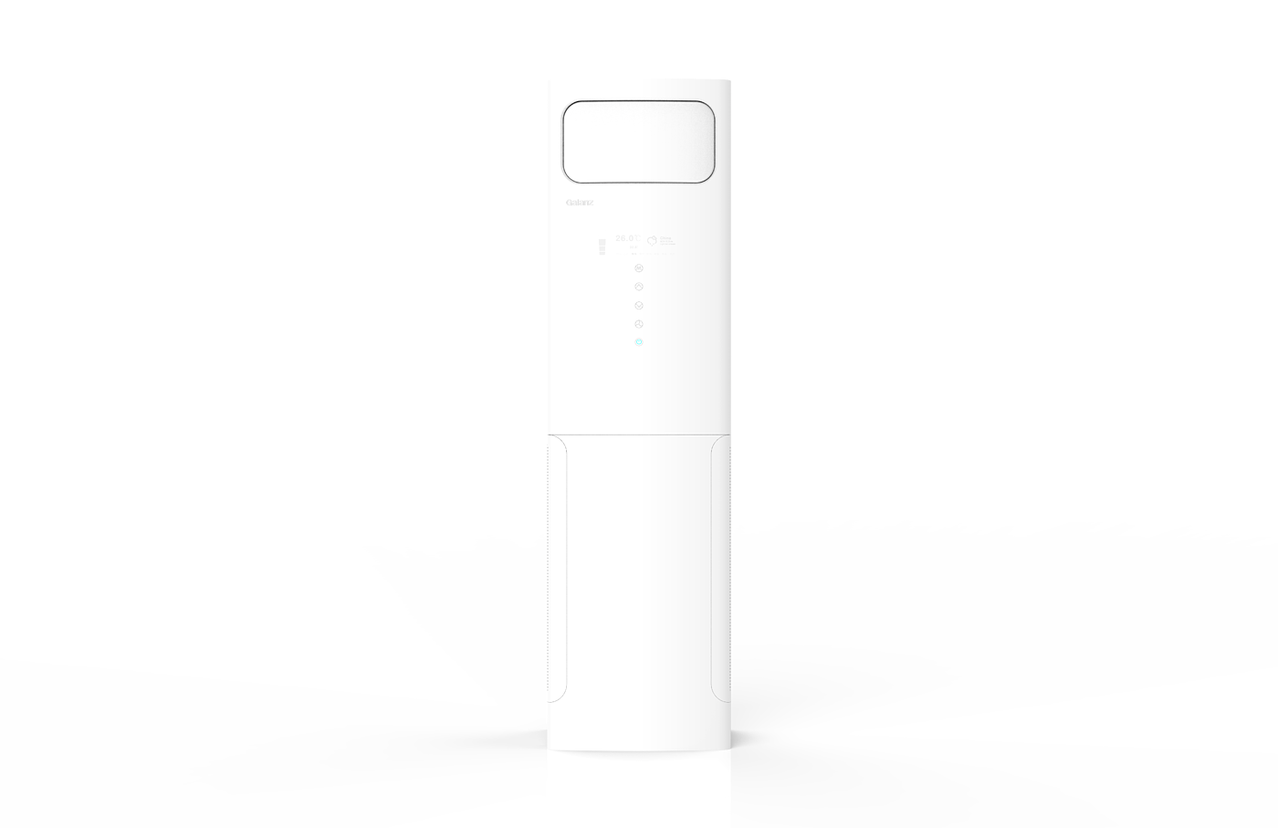 Simple and white，