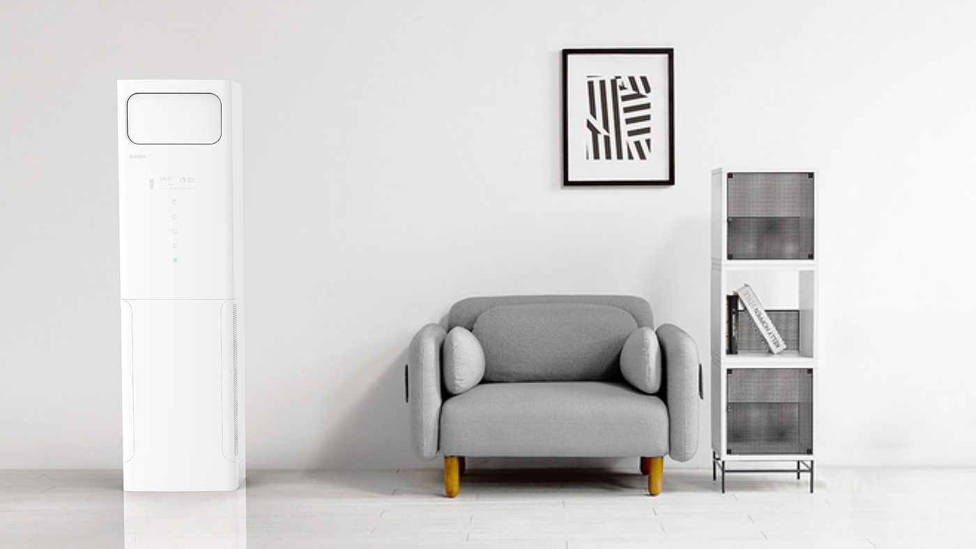 Simple and white，