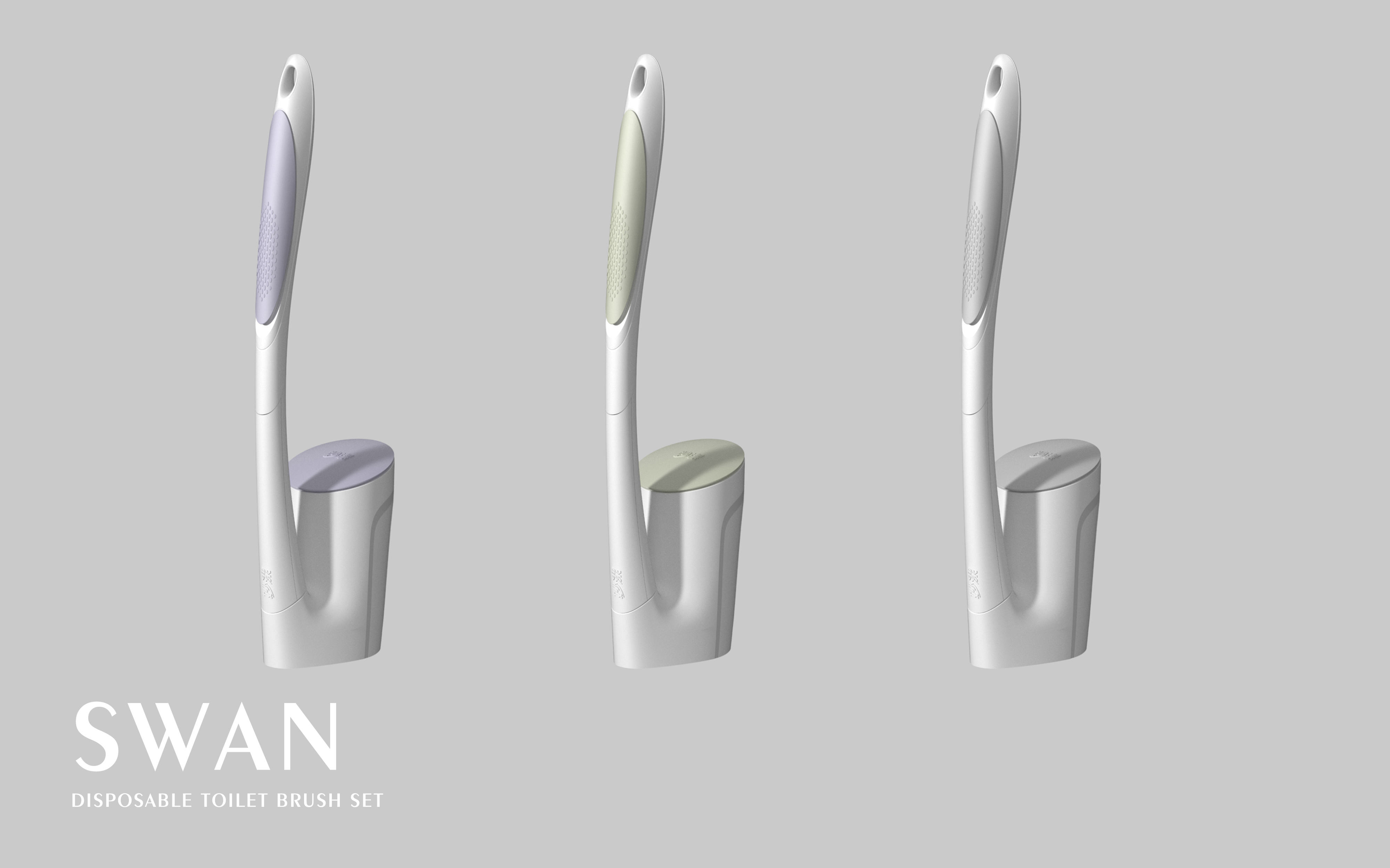 Toilet brush design，Clean daily use design，product design，