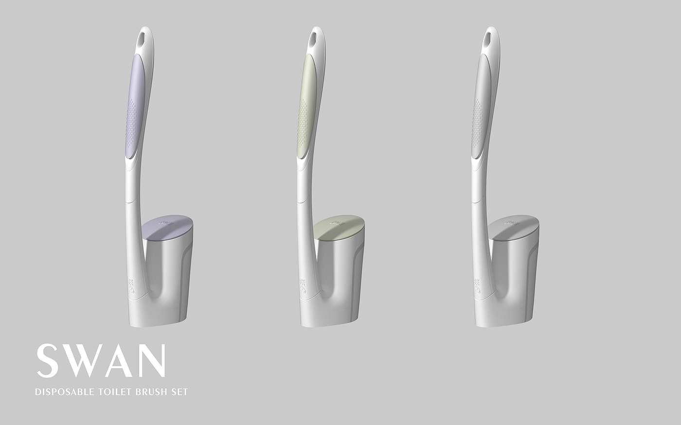 Toilet brush design，Clean daily use design，product design，