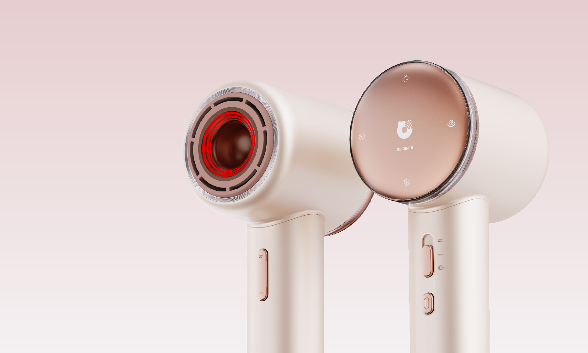 Red design，product design，Product definition，Product strategy，Personal care products，hair drier，High speed hair dryer，