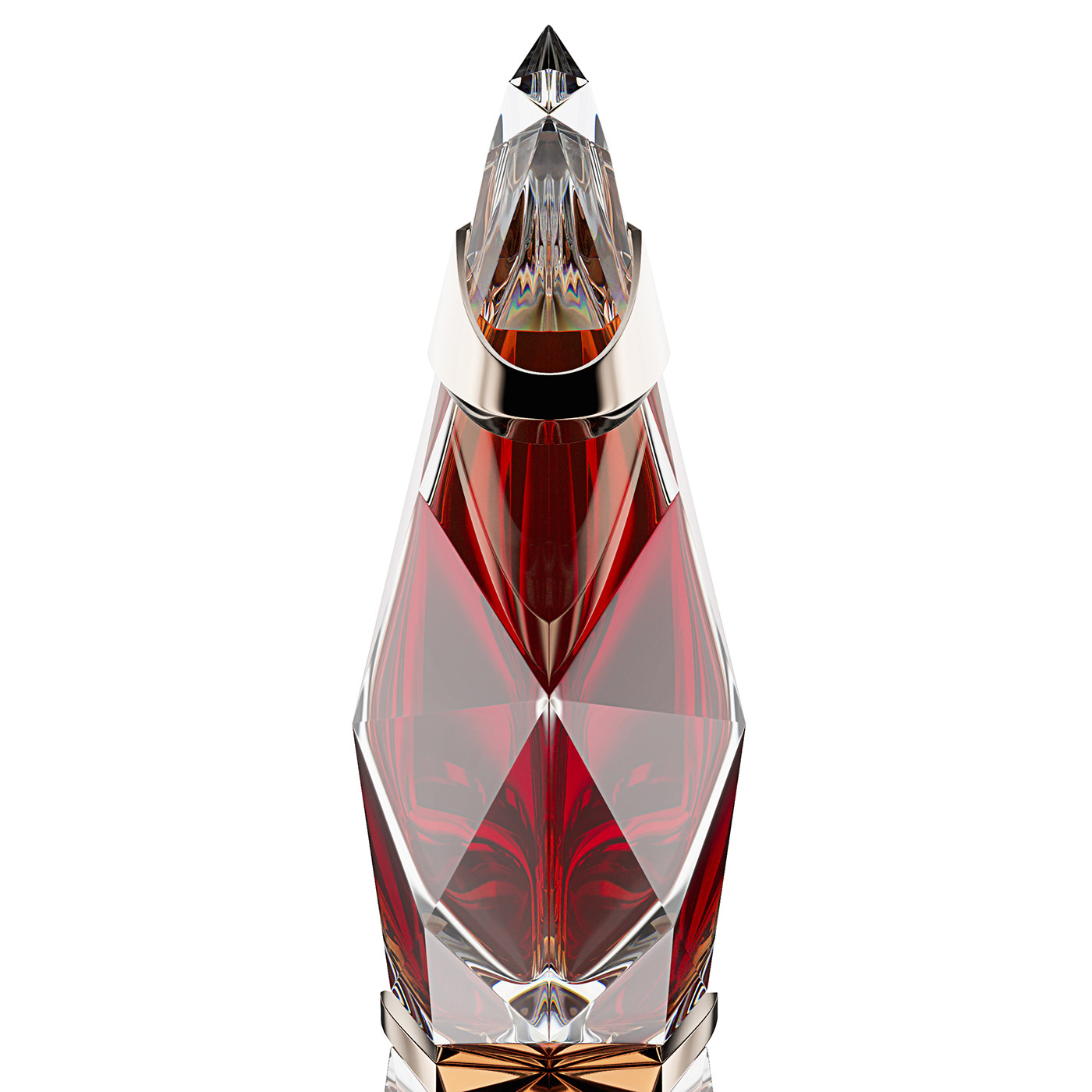 Glass products，The wine bottle，Blowing，cutting，high-end，