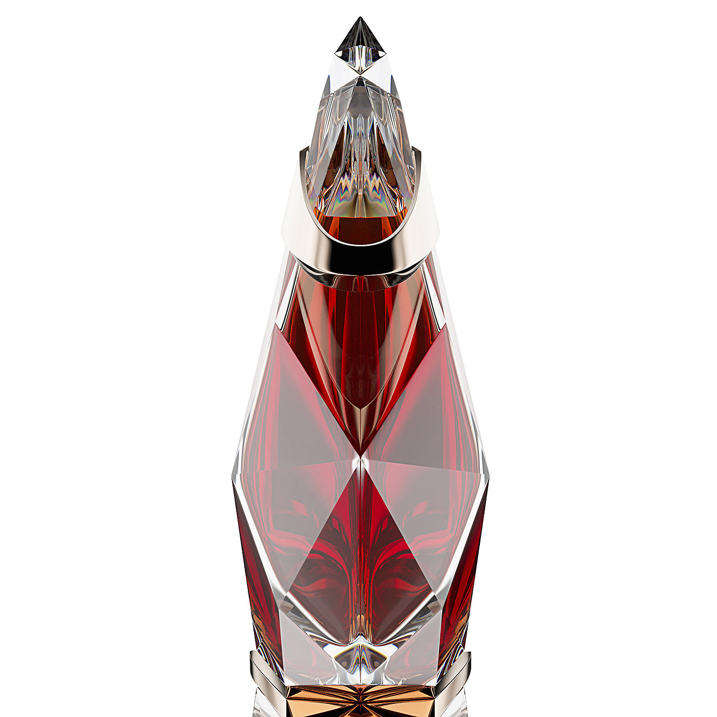 Glass products，The wine bottle，Blowing，cutting，high-end，