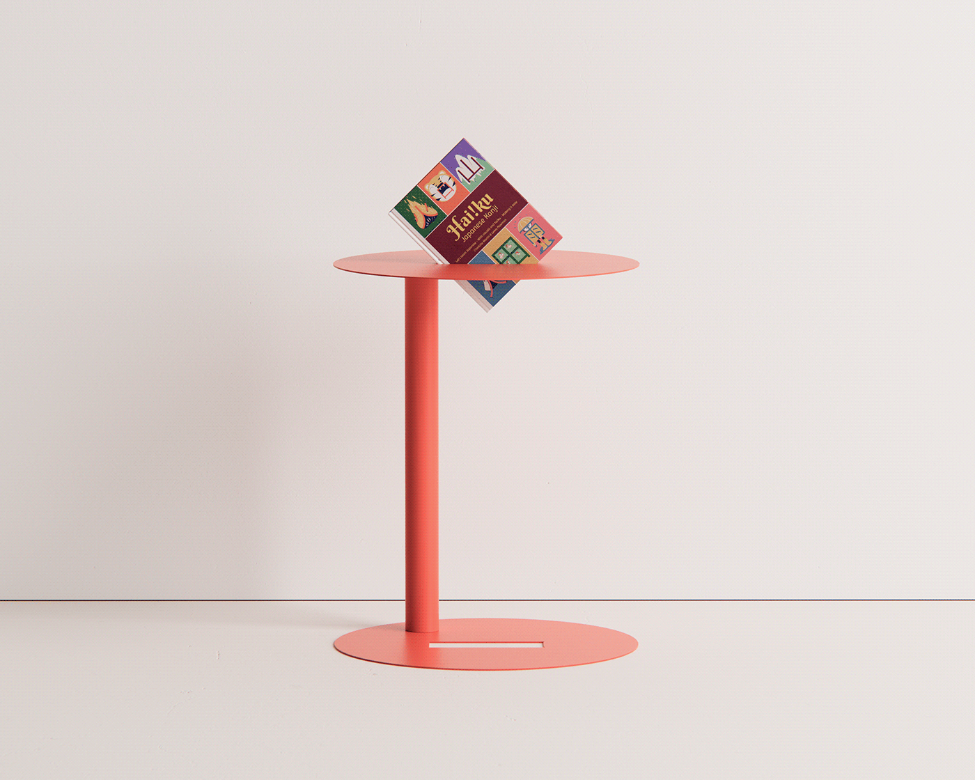 Side table，book，Coffee，simple，