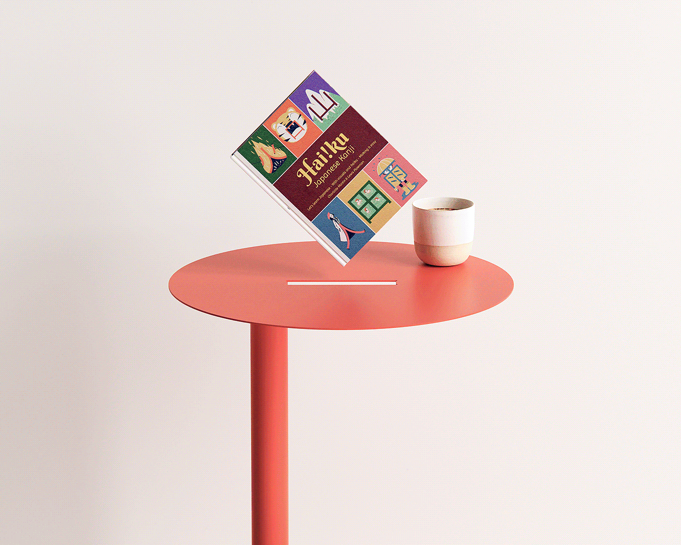 Side table，book，Coffee，simple，