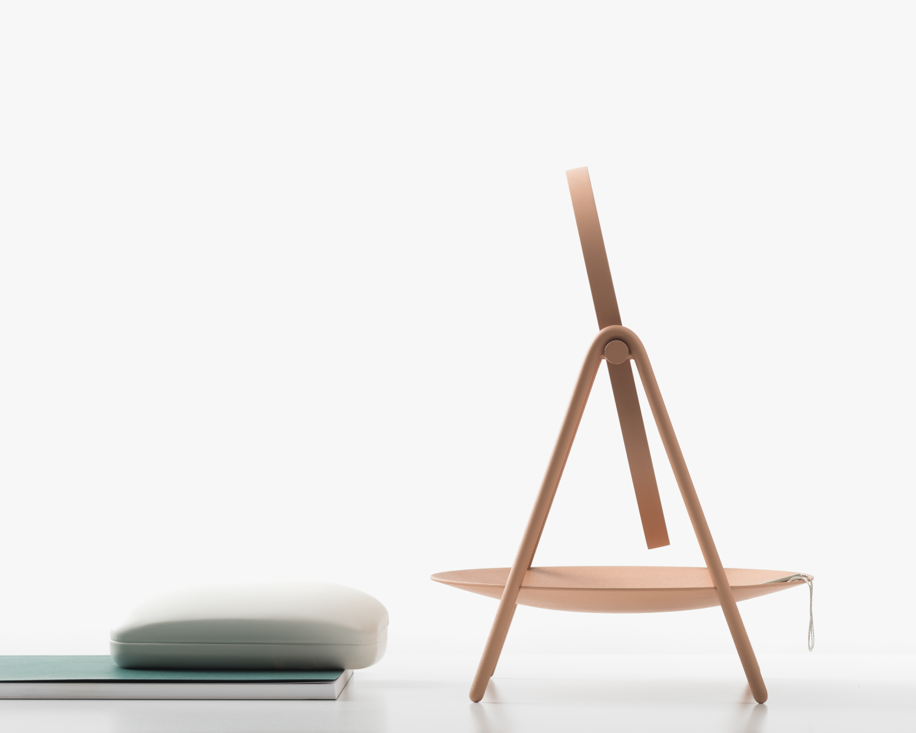 Mirror design，Cosmetic mirror，Advanced grey，Receive，Tray，Clothes rack，Clothes support，Clothes hanger，coat hanger，orange，cylinder，