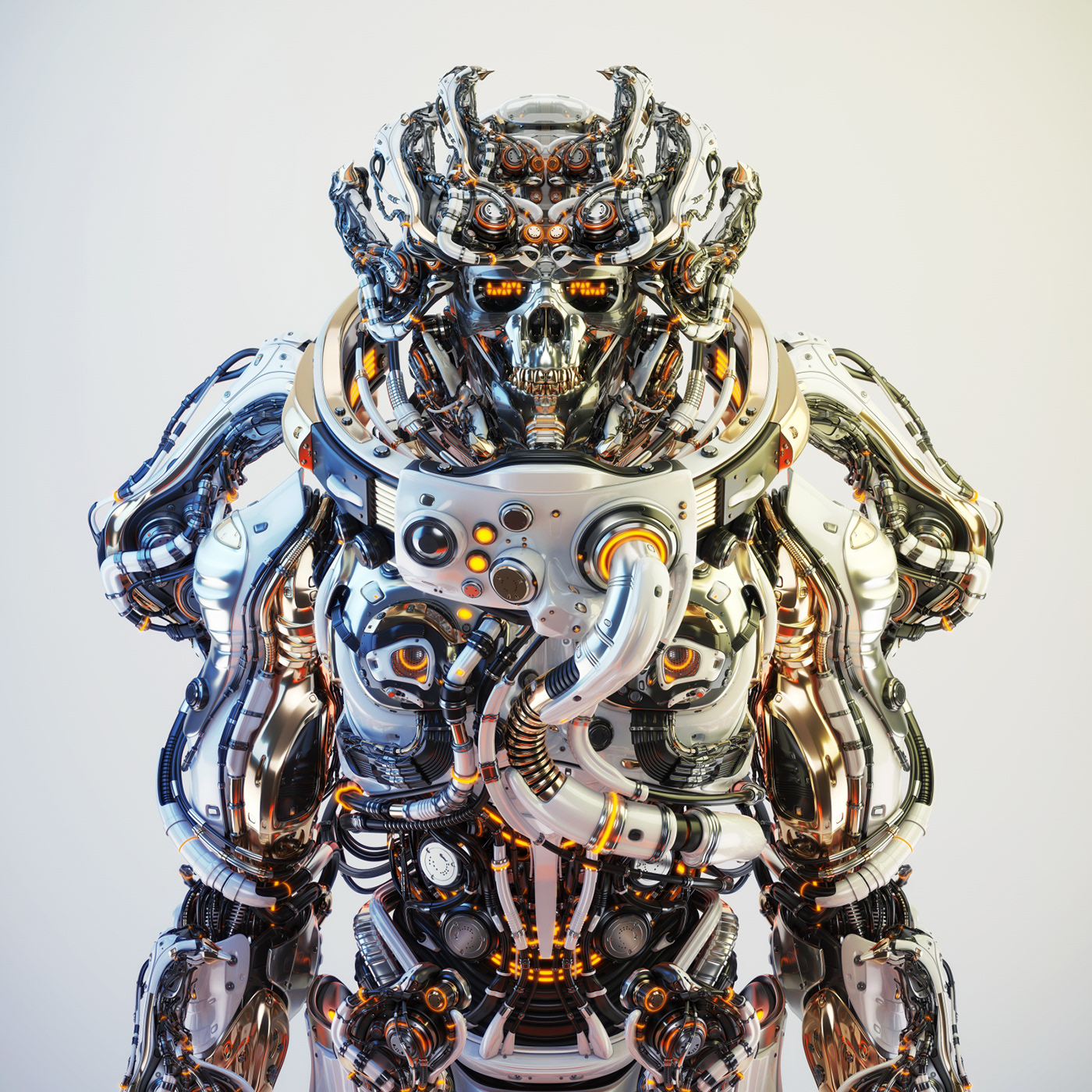 NFT，Buyou，robot，Demon，