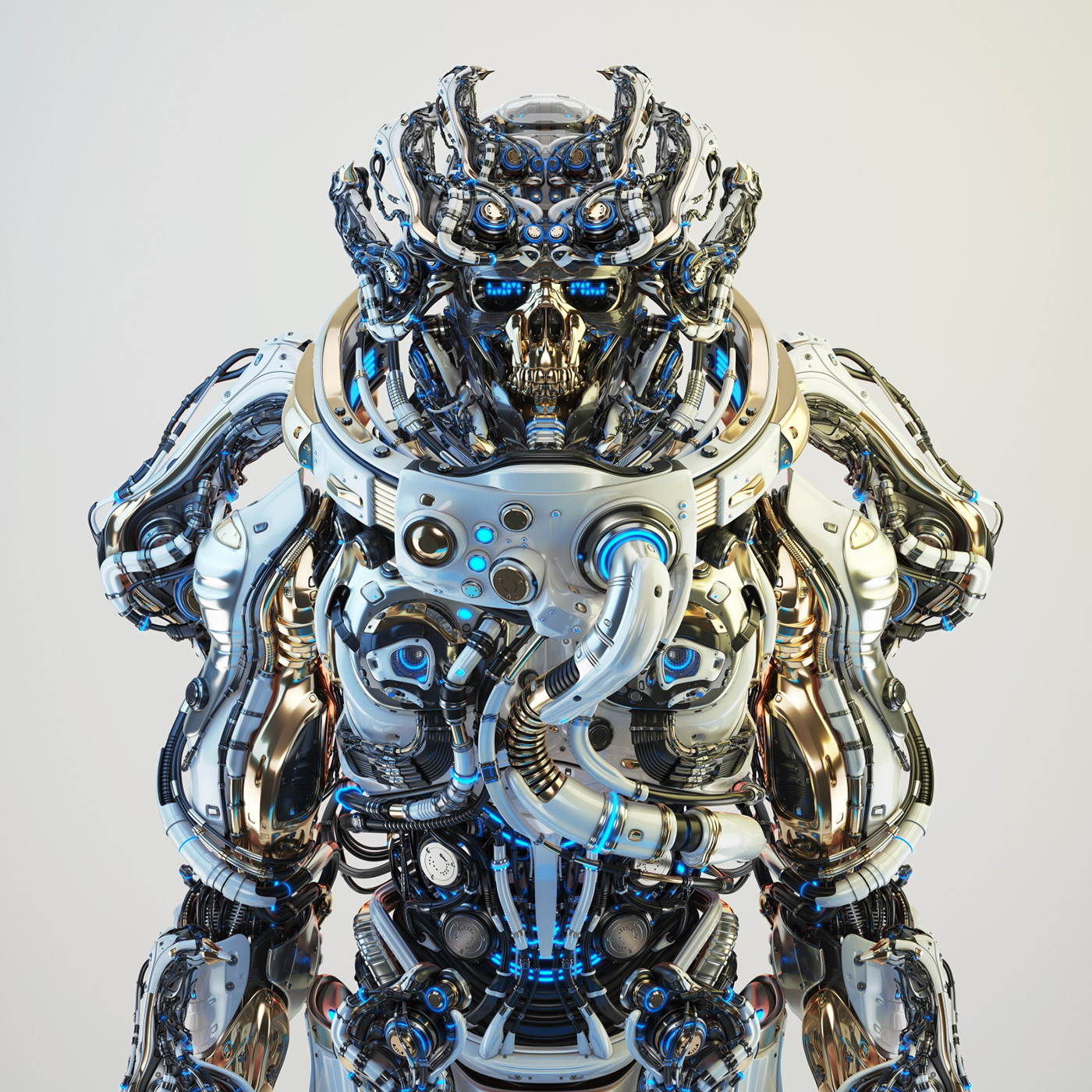 NFT，Buyou，robot，Demon，