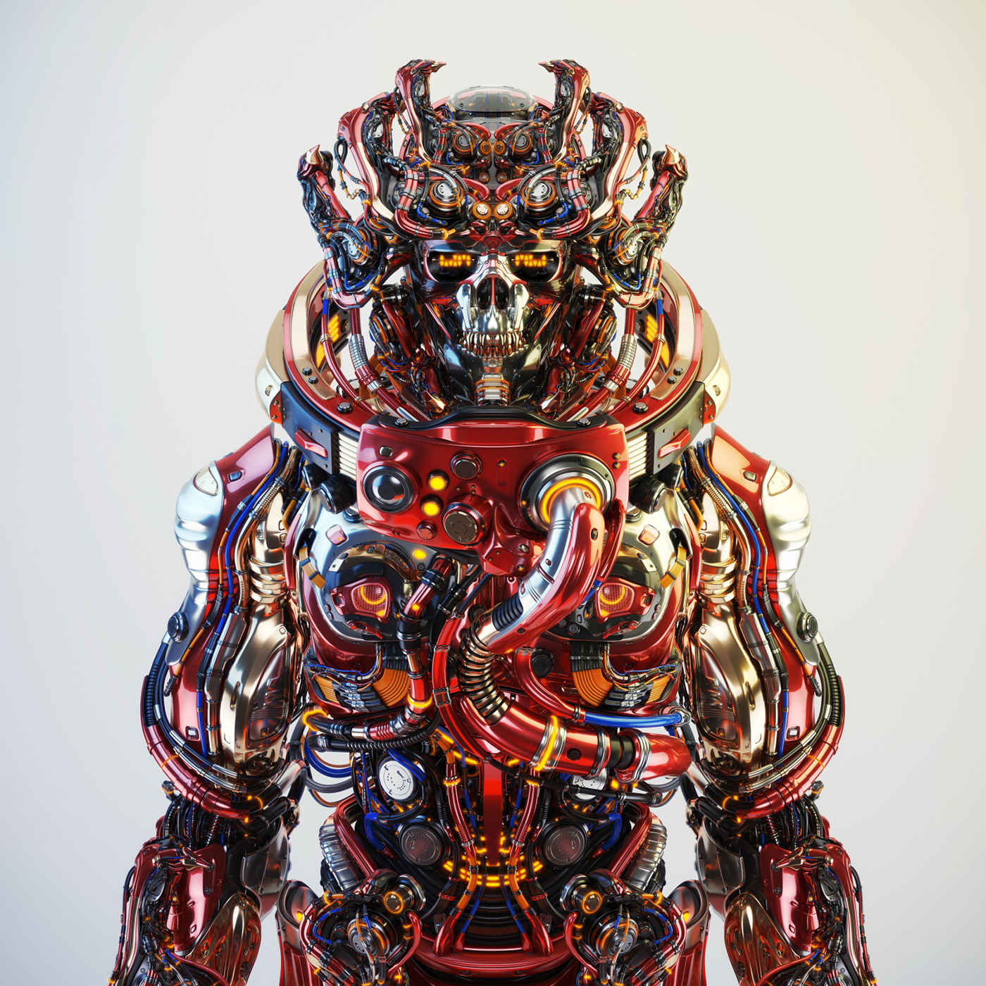 NFT，Buyou，robot，Demon，