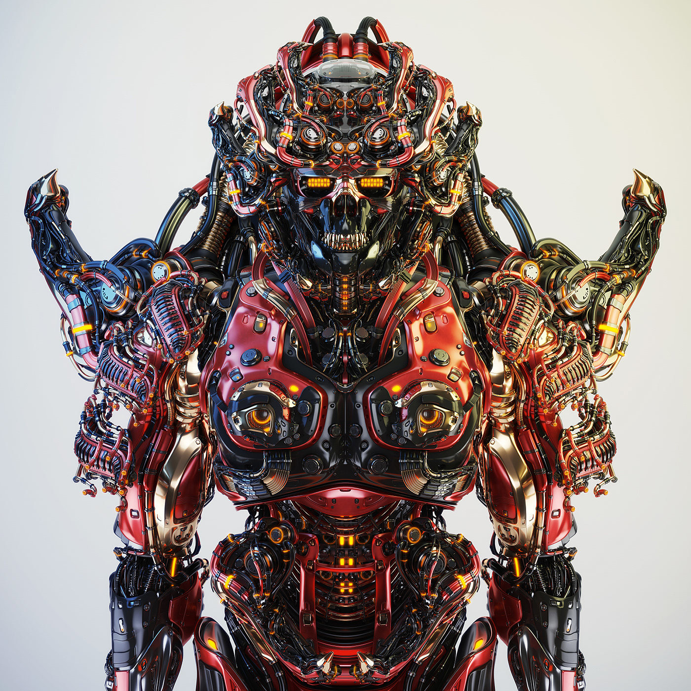 NFT，Buyou，robot，Demon，