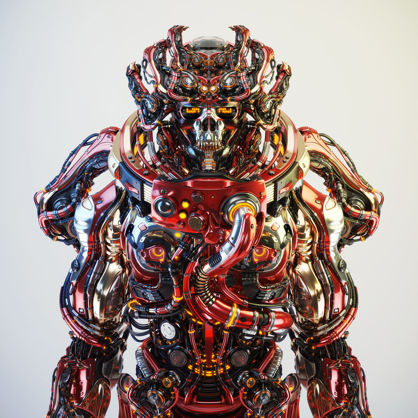 NFT，Buyou，robot，Demon，