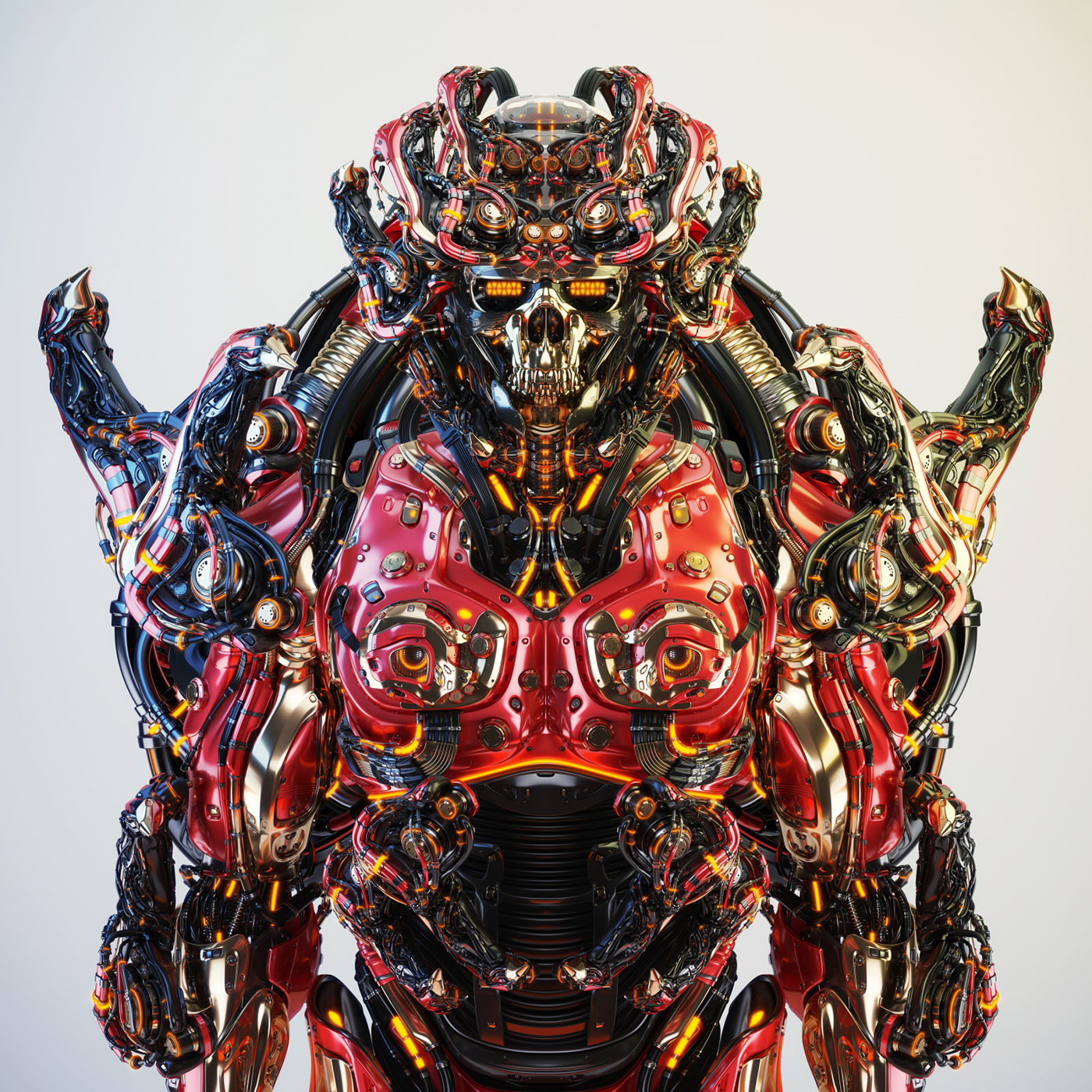 NFT，Buyou，robot，Demon，