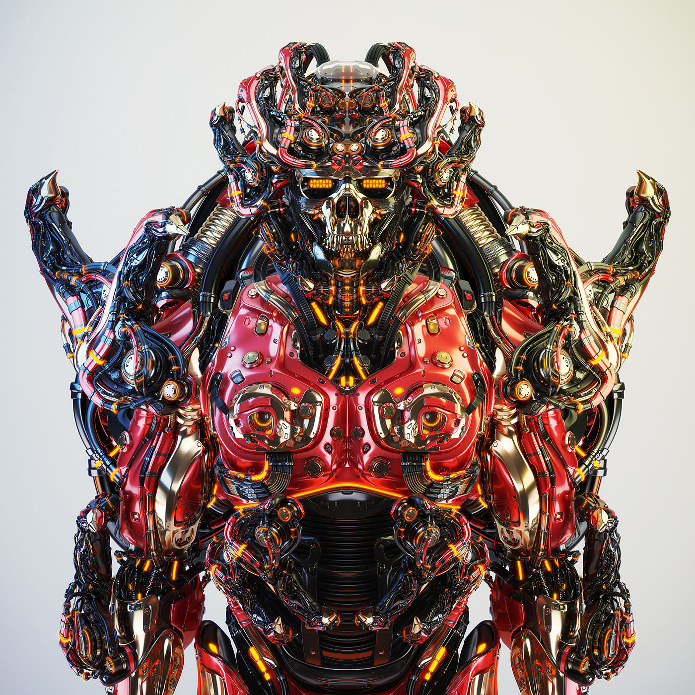 NFT，Buyou，robot，Demon，