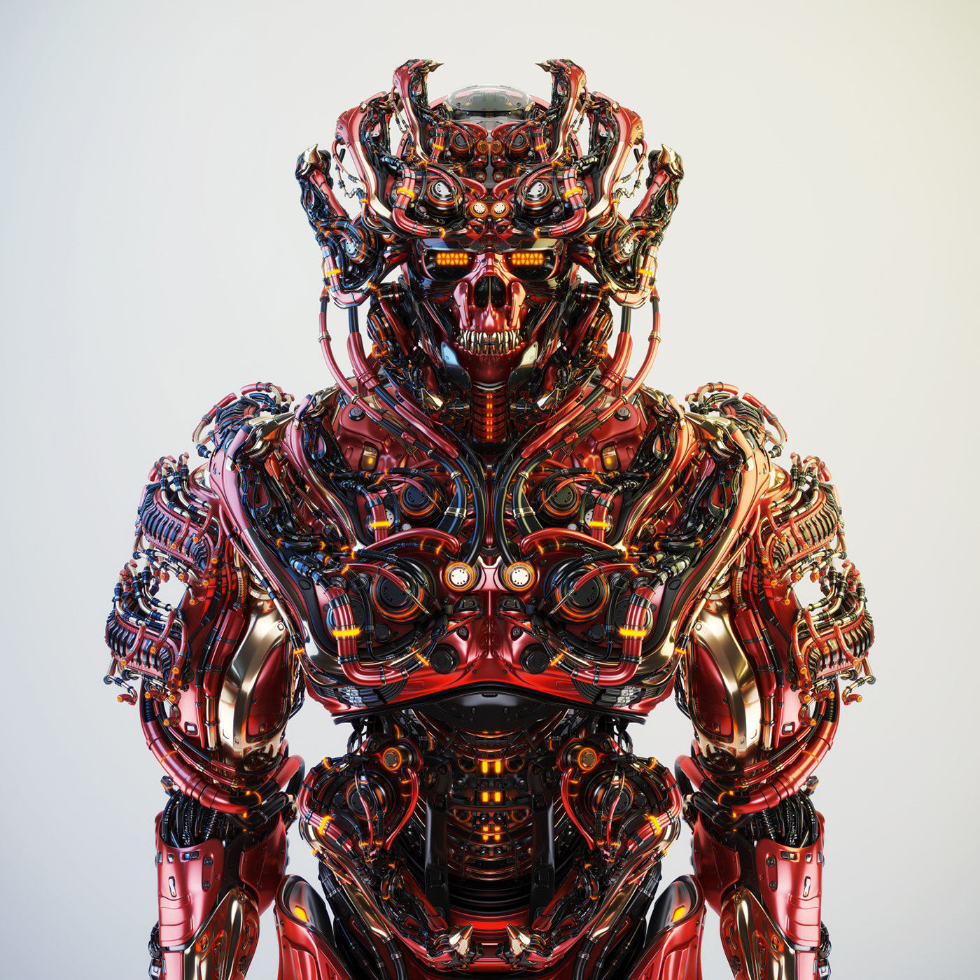 NFT，Buyou，robot，Demon，