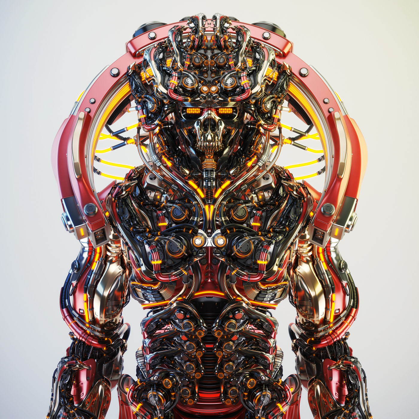 NFT，Buyou，robot，Demon，