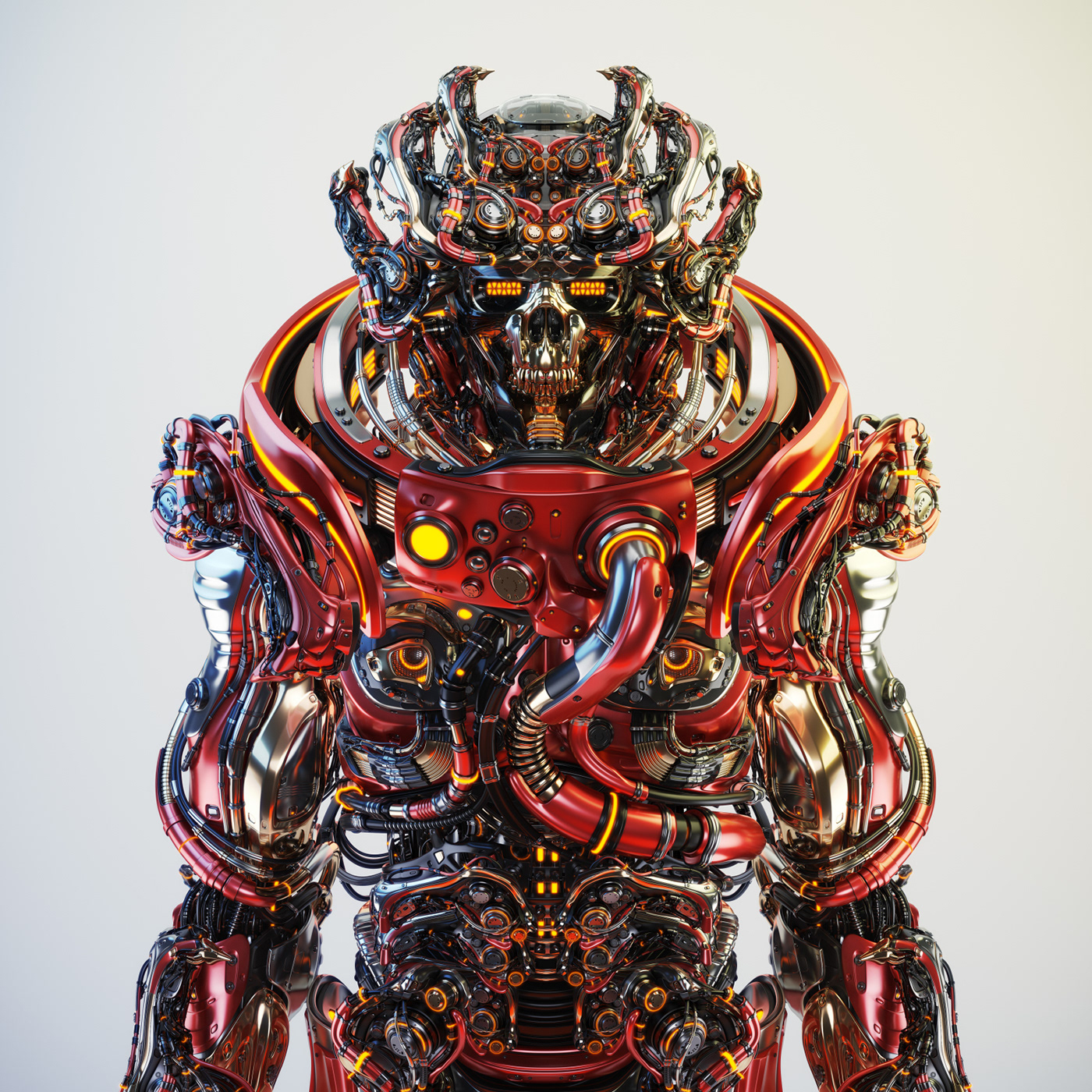 NFT，Buyou，robot，Demon，