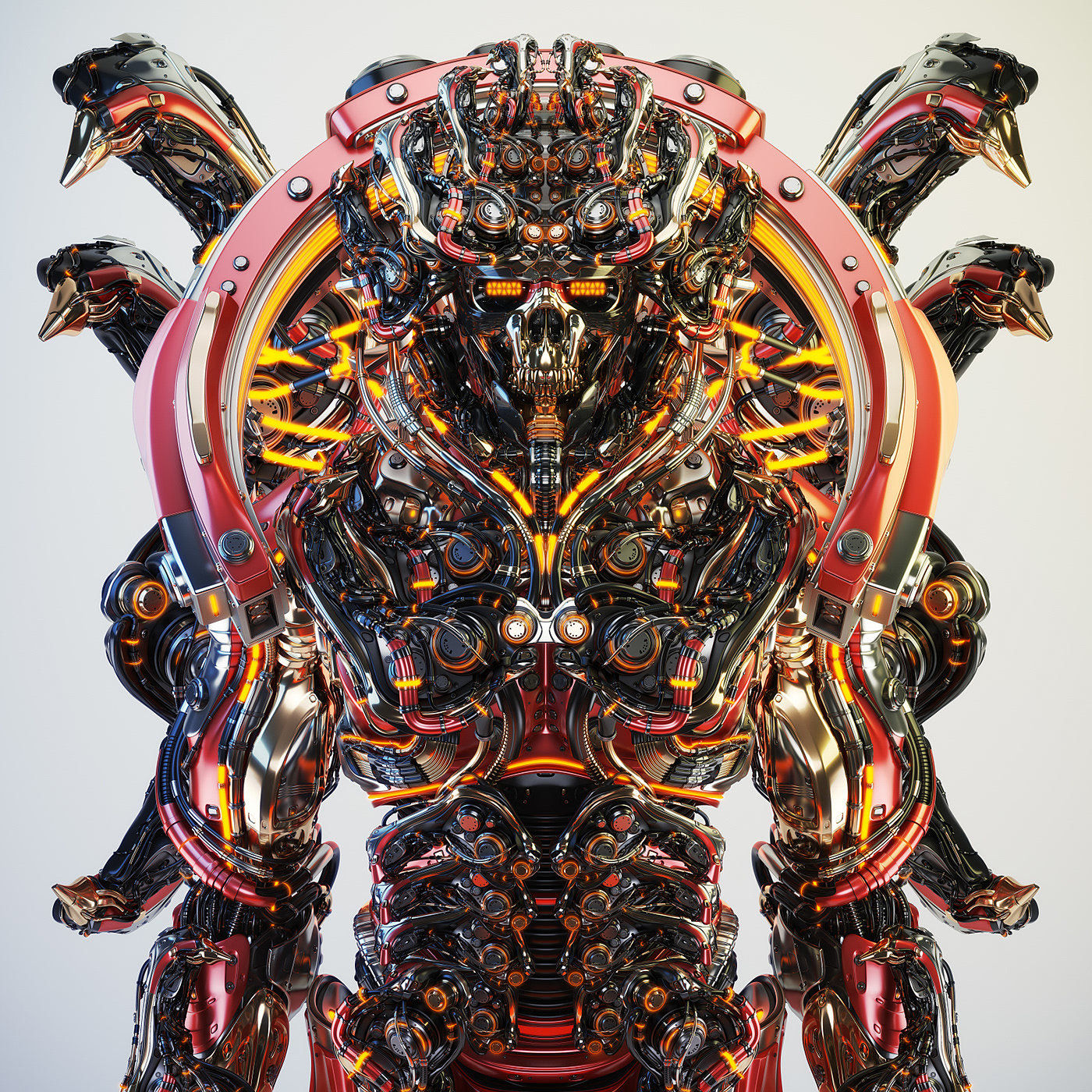 NFT，Buyou，robot，Demon，