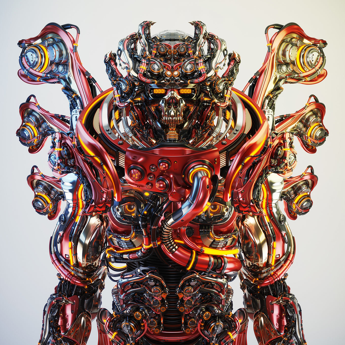 NFT，Buyou，robot，Demon，