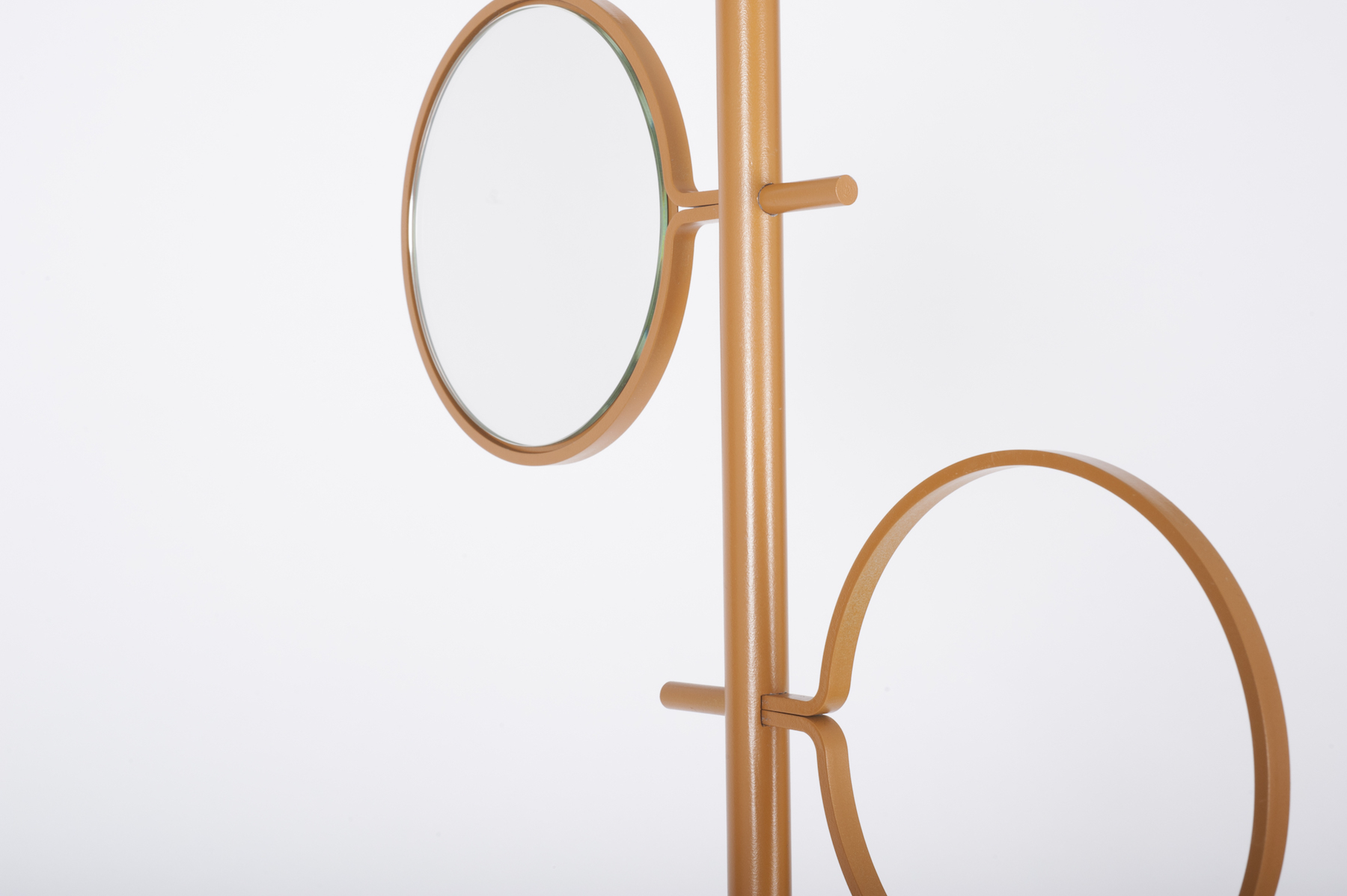 Mirror design，Cosmetic mirror，Advanced grey，Receive，Tray，Clothes rack，Clothes support，Clothes hanger，coat hanger，orange，cylinder，