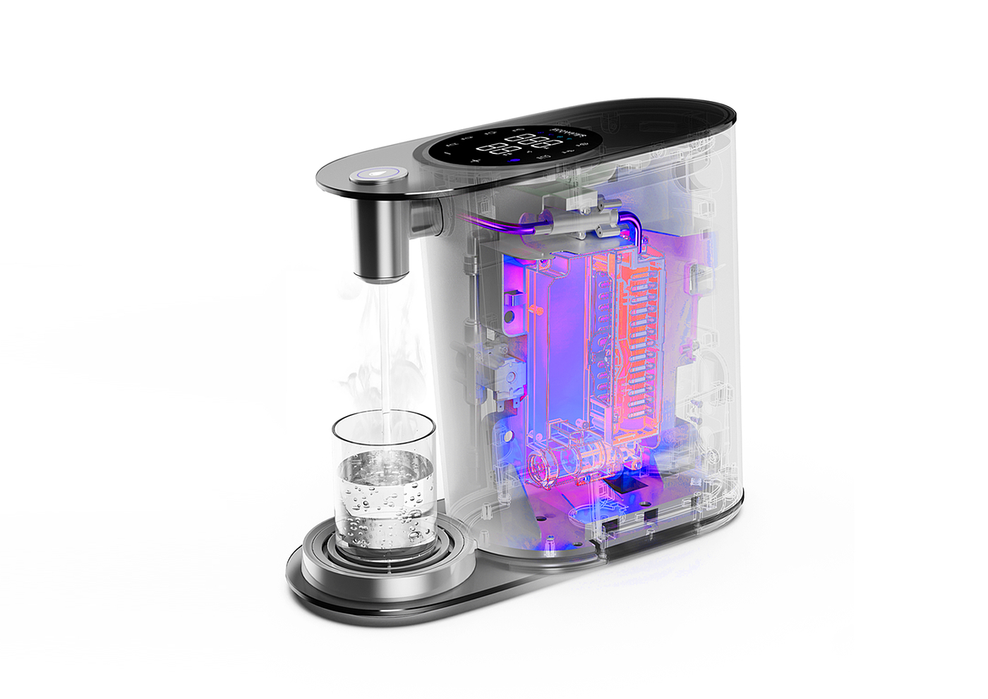 heater，Water purifier，desktop hot water，IF award，Award-winning case，