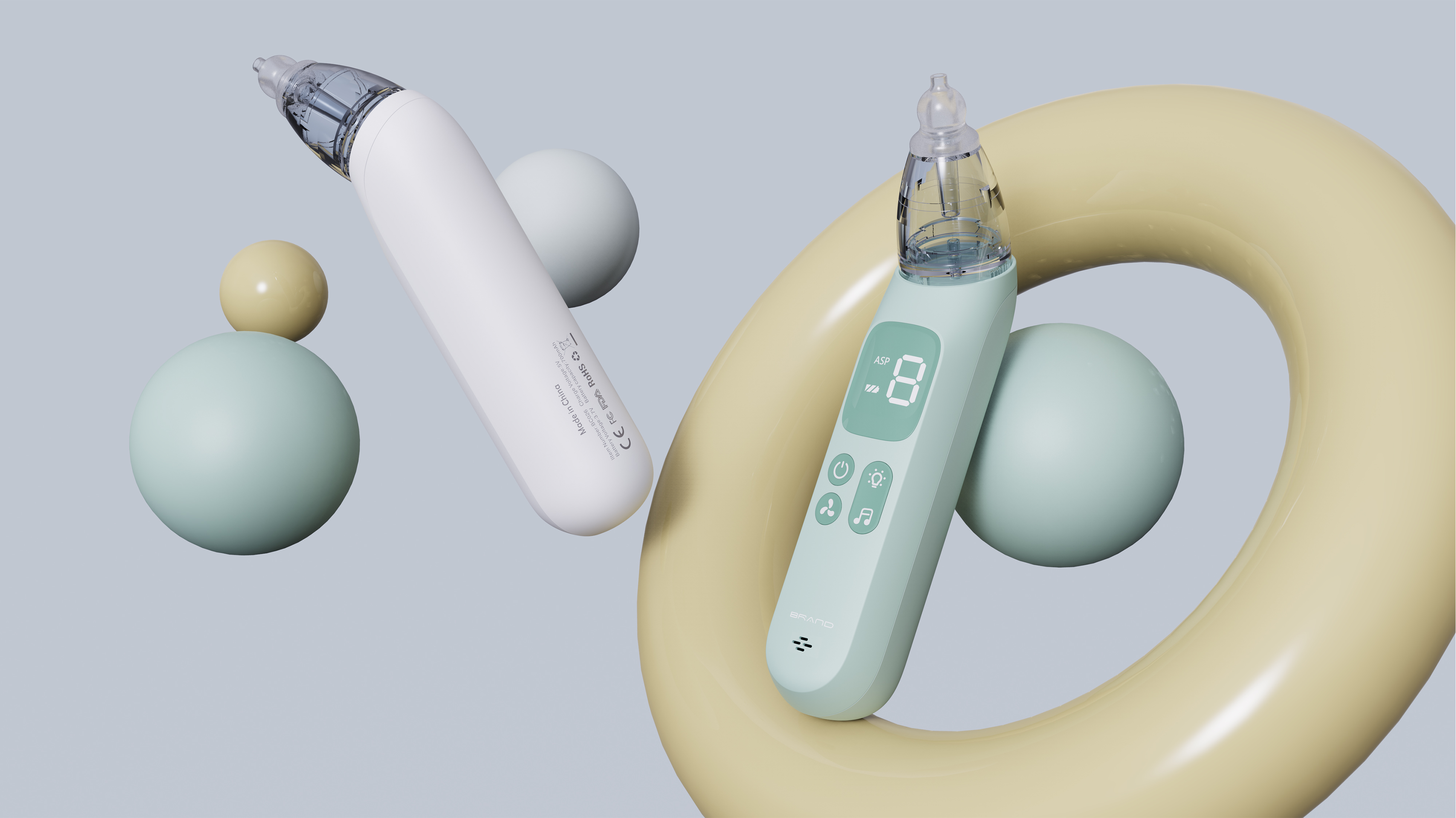 Nasal aspirator，electric nasal aspirator，Child mother and baby，Mellow，Home，Simplicity，fashion，affinity，