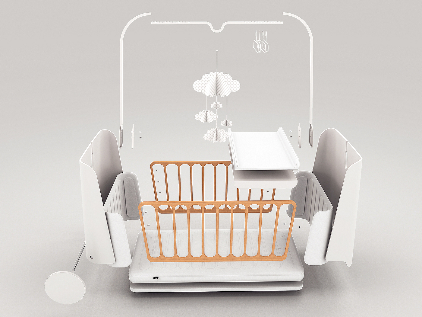 baby carriage，product design，