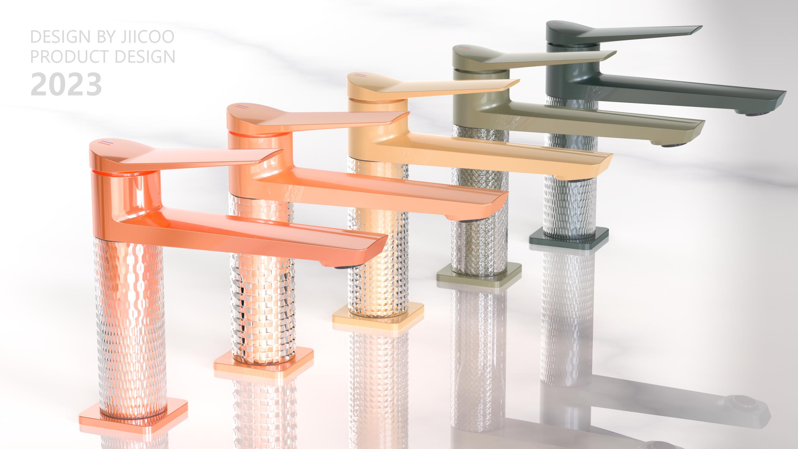 Basin mixer ，water tap，bathroom，industrial design，product design，Bathroom design，