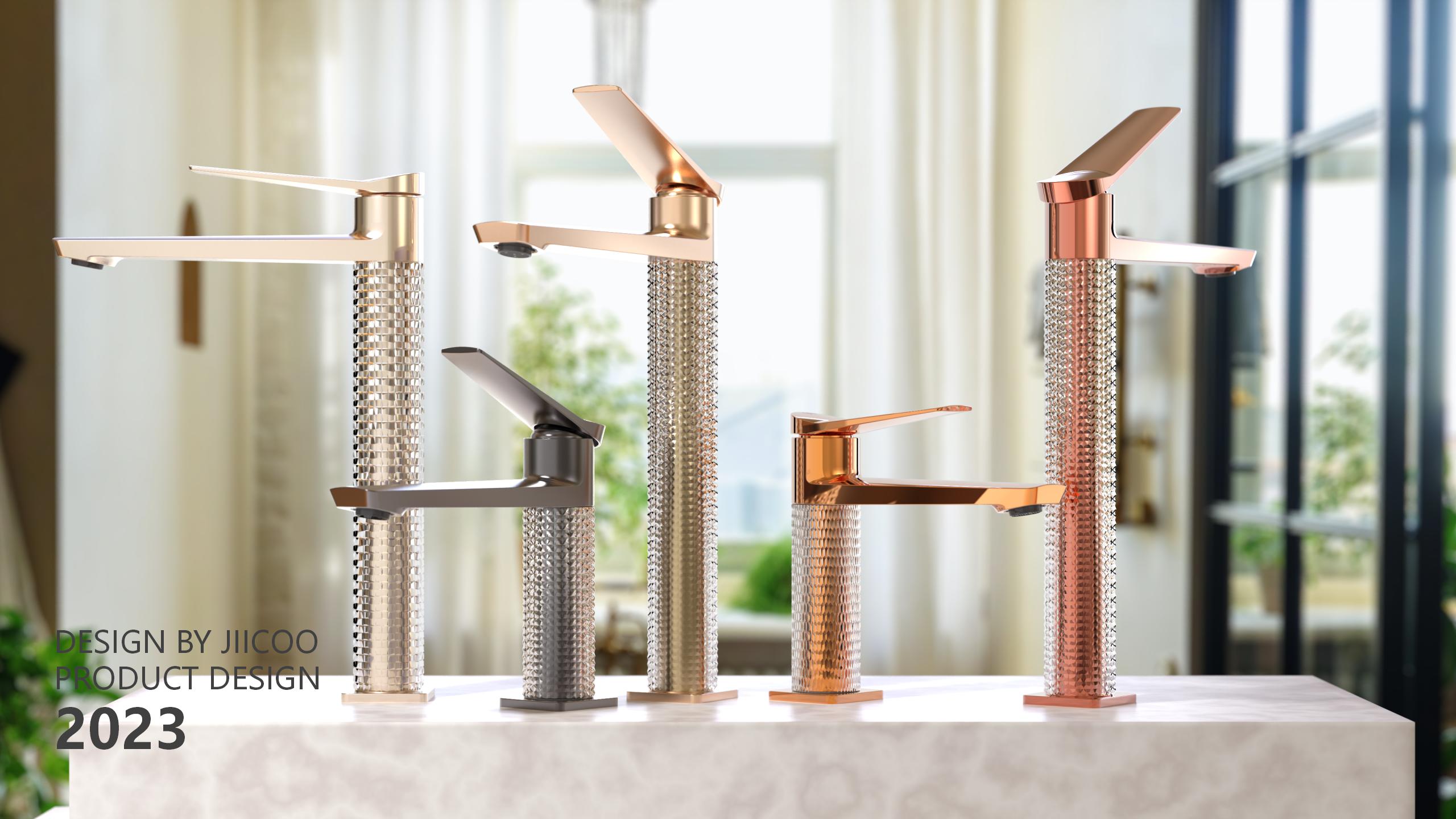 Basin mixer ，water tap，bathroom，industrial design，product design，Bathroom design，