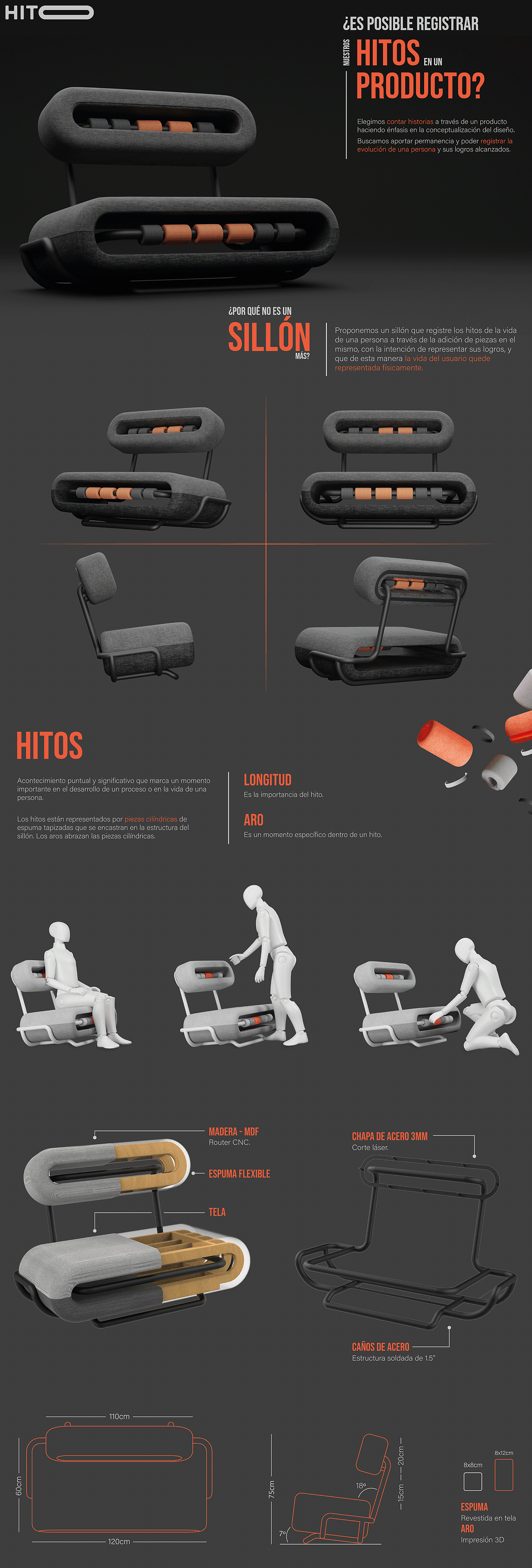 Hito，Mobiliario，Evolutivo，chair，comfortable，