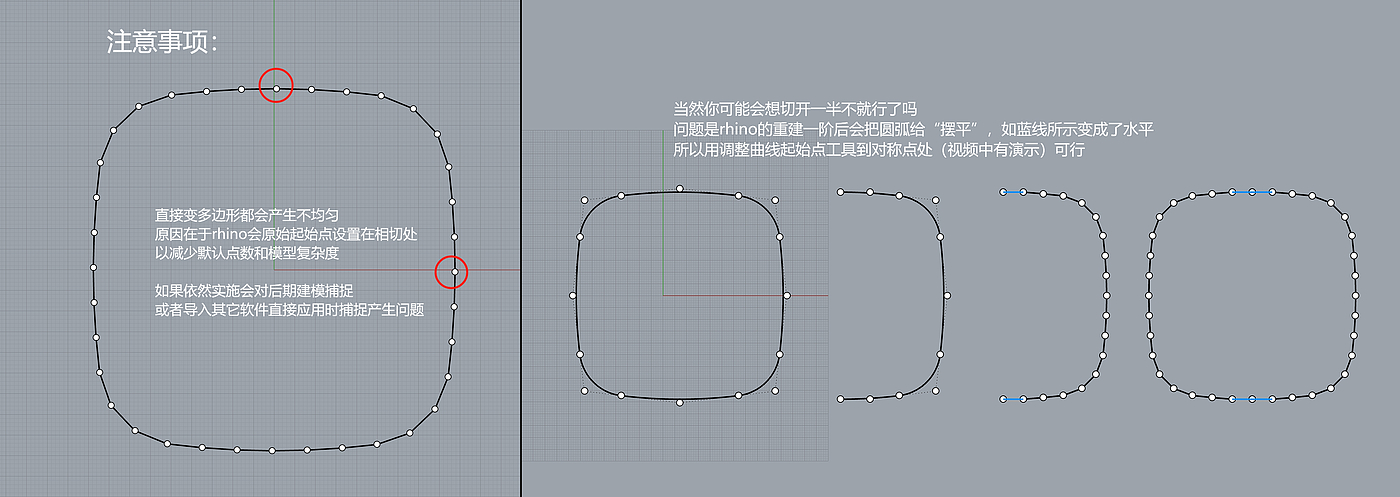 four-sided arc, lame curve, g2 fillet, curvature fillet, circle，