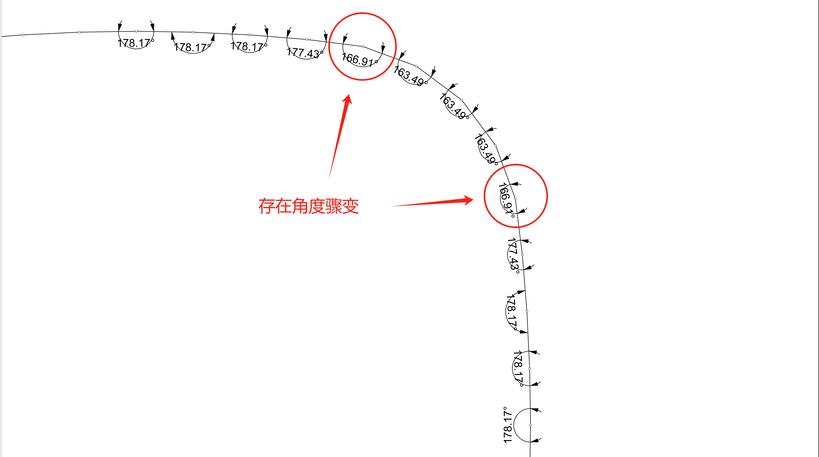 four-sided arc, lame curve, g2 fillet, curvature fillet, circle，