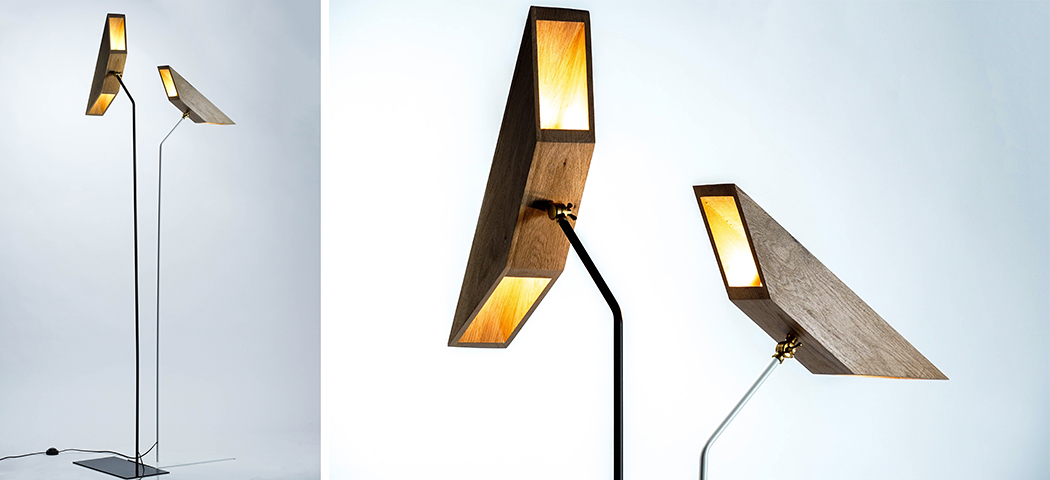 Desk lamp，bionics，wooden ，