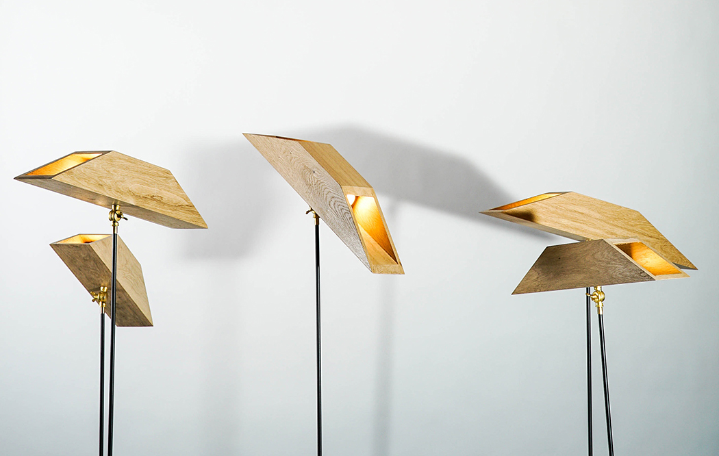 Desk lamp，bionics，wooden ，