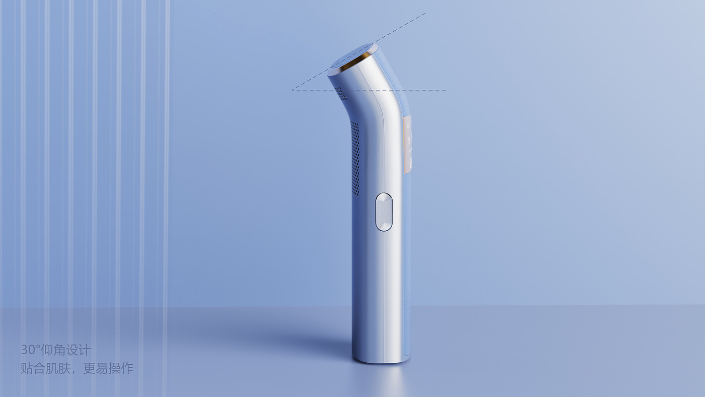 Depilatory instrument，Full Screen Sapphire，