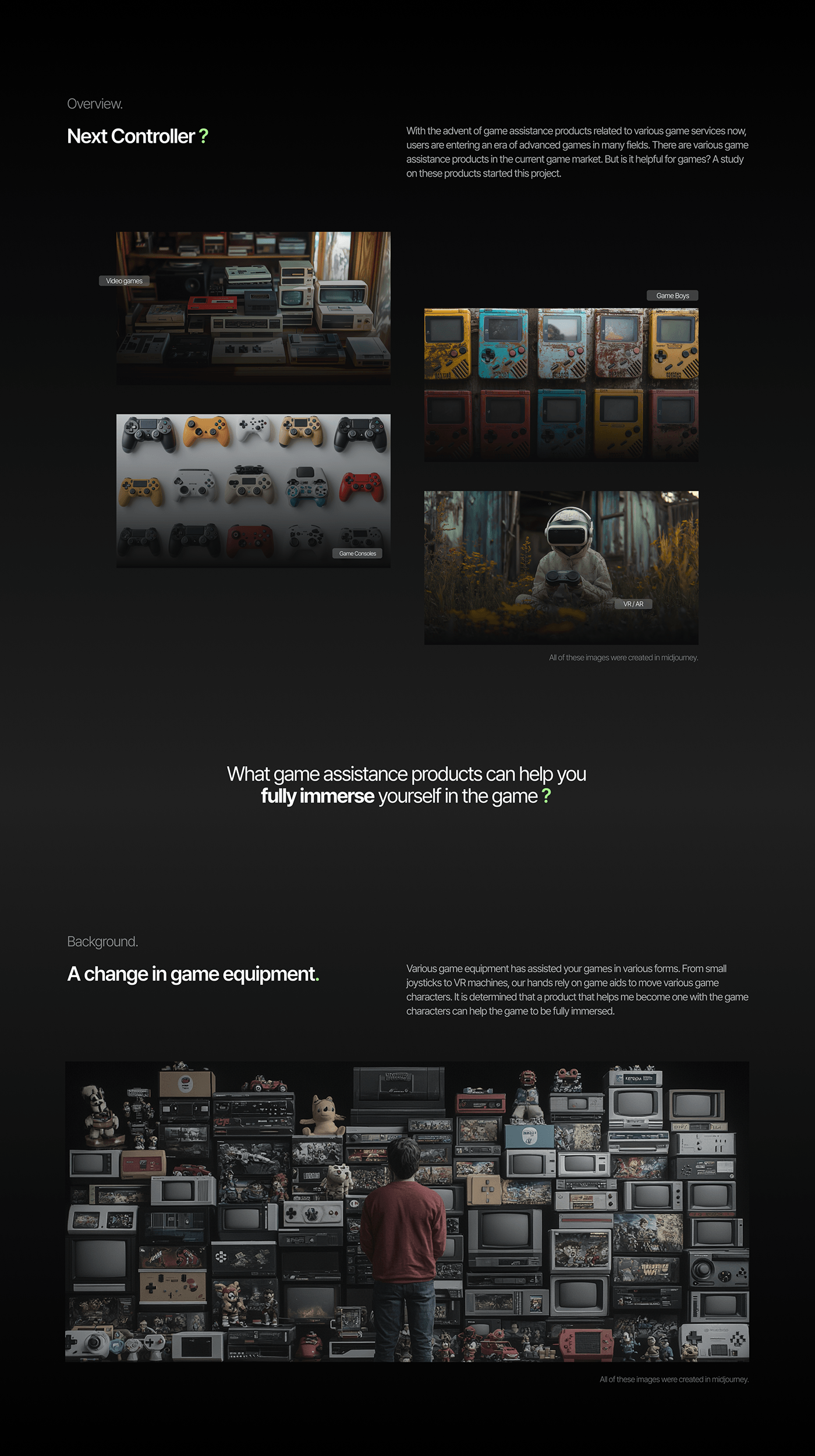 rocker，controller，immersive ，Sense of experience，