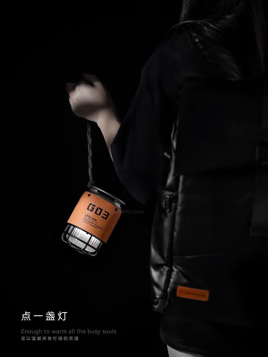 Camping lamp，Bluetooth audio，outdoors，camping，Metal，