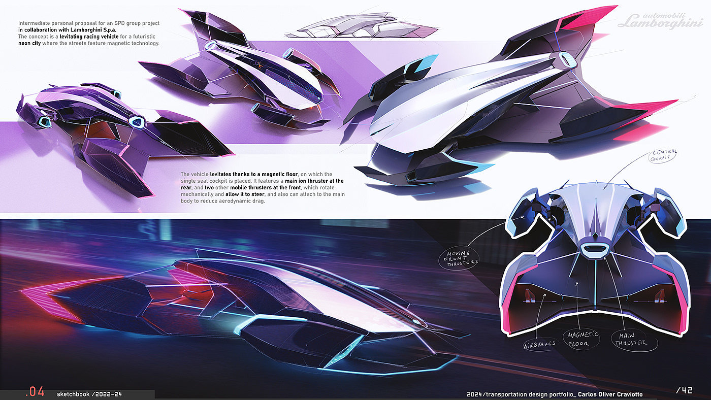 Forward-looking，Sense of future，Sports car，automobile，Travel mode，Automobile design，conceptual design，