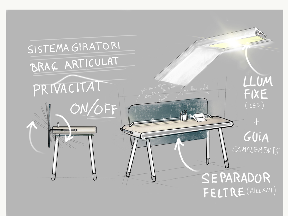 Customize，working space，originality，furniture，