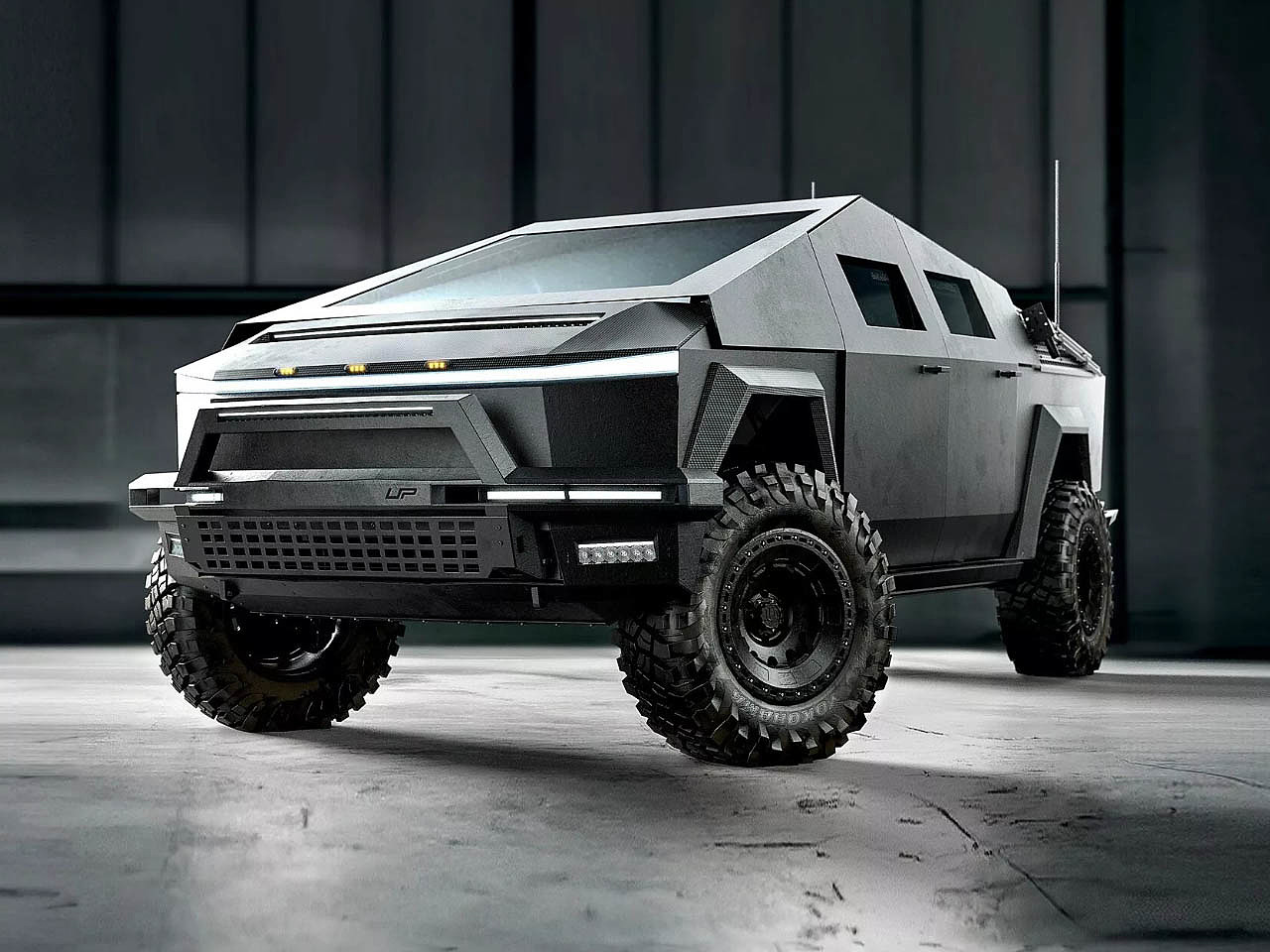 Tesla，Armageddon，bulletproof car，Off-road vehicle，refit，